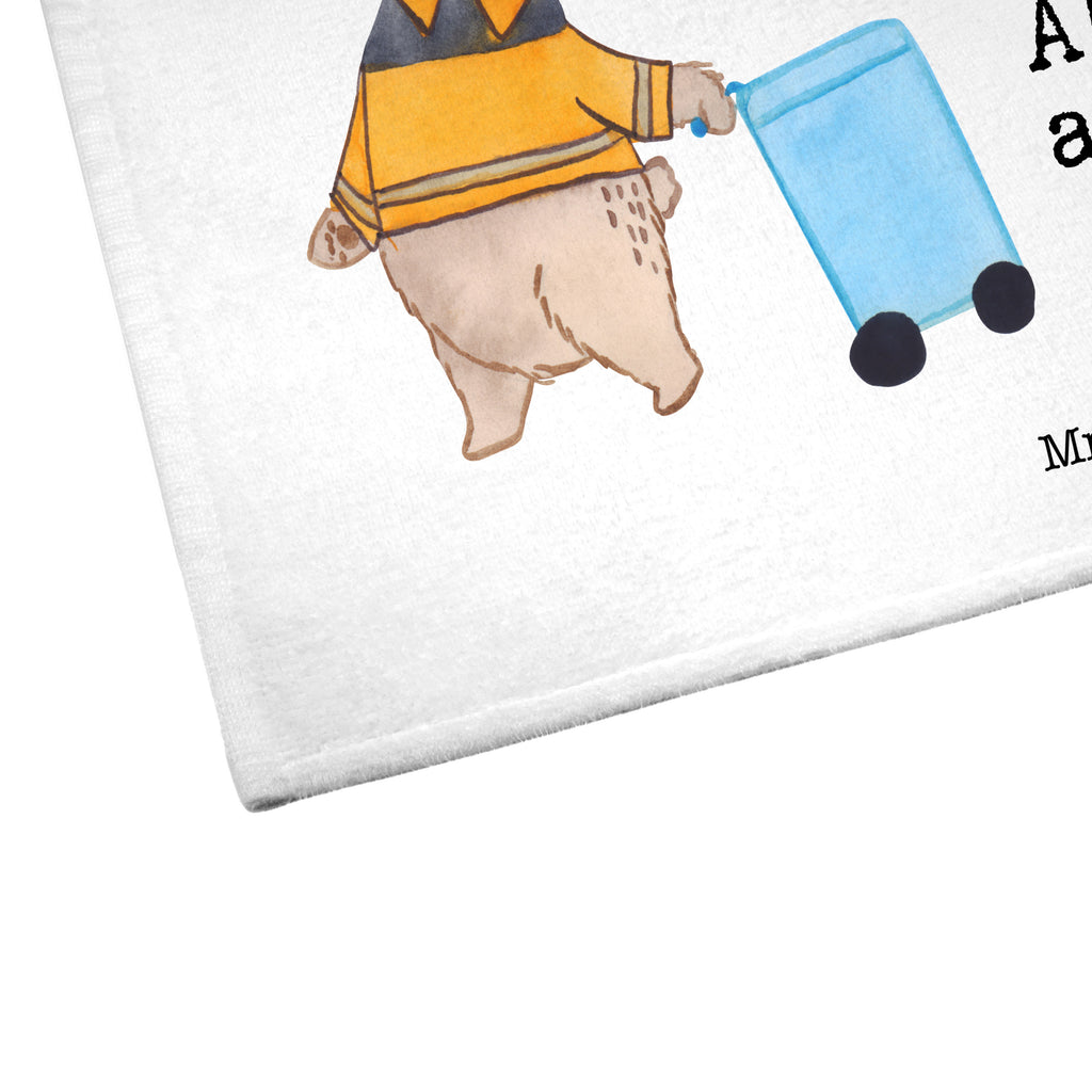 Gäste Handtuch Fachkraft - Kreislauf- und Abfallwirtschaft aus Leidenschaft Gästetuch, Reisehandtuch, Sport Handtuch, Frottier, Kinder Handtuch, Beruf, Ausbildung, Jubiläum, Abschied, Rente, Kollege, Kollegin, Geschenk, Schenken, Arbeitskollege, Mitarbeiter, Firma, Danke, Dankeschön, Müllwerker, Fachkraft Kreislauf- und Abfallwirtschaft, Müllentsorger, Kehrichtmann, Müllmann, Müllfahrer