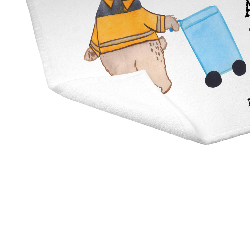 Gäste Handtuch Fachkraft - Kreislauf- und Abfallwirtschaft aus Leidenschaft Gästetuch, Reisehandtuch, Sport Handtuch, Frottier, Kinder Handtuch, Beruf, Ausbildung, Jubiläum, Abschied, Rente, Kollege, Kollegin, Geschenk, Schenken, Arbeitskollege, Mitarbeiter, Firma, Danke, Dankeschön, Müllwerker, Fachkraft Kreislauf- und Abfallwirtschaft, Müllentsorger, Kehrichtmann, Müllmann, Müllfahrer