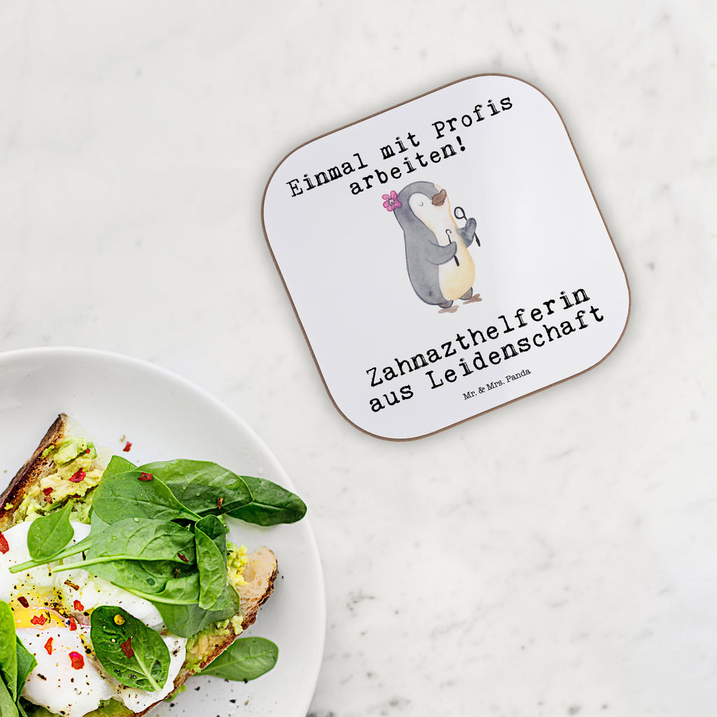 Quadratische Untersetzer Zahnarzthelferin aus Leidenschaft Bierdeckel, Glasuntersetzer, Untersetzer Gläser, Getränkeuntersetzer, Beruf, Ausbildung, Jubiläum, Abschied, Rente, Kollege, Kollegin, Geschenk, Schenken, Arbeitskollege, Mitarbeiter, Firma, Danke, Dankeschön