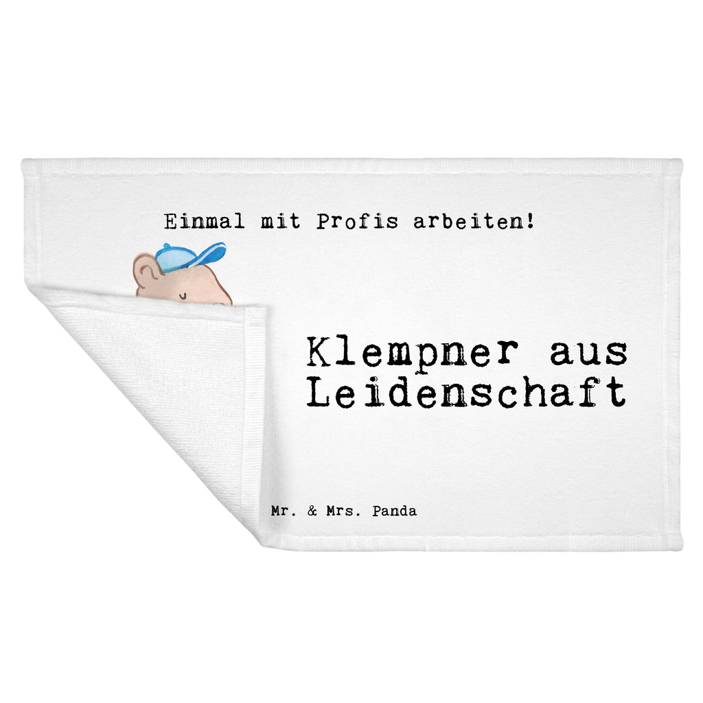 Gäste Handtuch Klempner aus Leidenschaft Gästetuch, Reisehandtuch, Sport Handtuch, Frottier, Kinder Handtuch, Beruf, Ausbildung, Jubiläum, Abschied, Rente, Kollege, Kollegin, Geschenk, Schenken, Arbeitskollege, Mitarbeiter, Firma, Danke, Dankeschön, Klempner, Handwerker, Installateur, Meister, Gesellenprüfung, Fachbetrieb, Bauklempner, Sanitärinstallationen