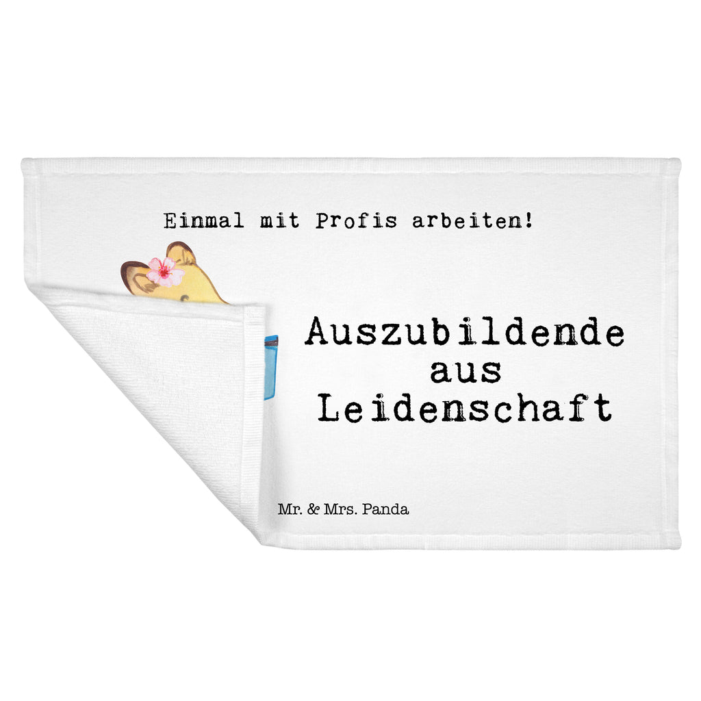 Gäste Handtuch Auszubildende aus Leidenschaft Gästetuch, Reisehandtuch, Sport Handtuch, Frottier, Kinder Handtuch, Beruf, Ausbildung, Jubiläum, Abschied, Rente, Kollege, Kollegin, Geschenk, Schenken, Arbeitskollege, Mitarbeiter, Firma, Danke, Dankeschön, Auszubildende, Azubine, Ausbildungsbeginn, Abschlussprüfung, Beginn der Ausbildung, Glücksbringer zur Ausbildung