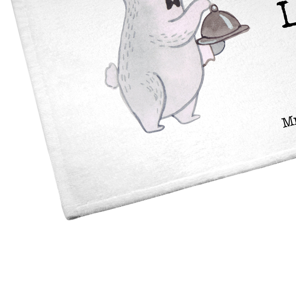 Gäste Handtuch Kellner aus Leidenschaft Gästetuch, Reisehandtuch, Sport Handtuch, Frottier, Kinder Handtuch, Beruf, Ausbildung, Jubiläum, Abschied, Rente, Kollege, Kollegin, Geschenk, Schenken, Arbeitskollege, Mitarbeiter, Firma, Danke, Dankeschön, Kellner, Servicekraft, Restaurant, Ober