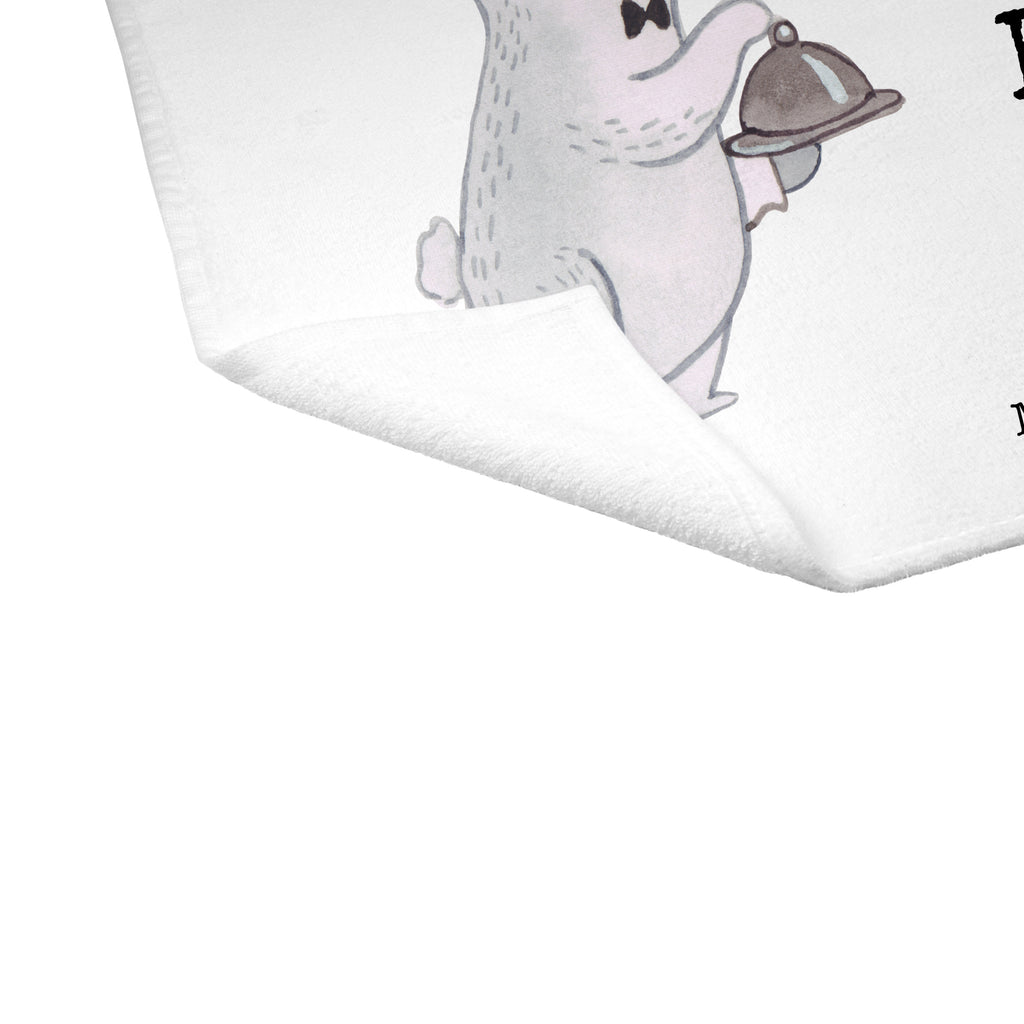 Gäste Handtuch Kellner aus Leidenschaft Gästetuch, Reisehandtuch, Sport Handtuch, Frottier, Kinder Handtuch, Beruf, Ausbildung, Jubiläum, Abschied, Rente, Kollege, Kollegin, Geschenk, Schenken, Arbeitskollege, Mitarbeiter, Firma, Danke, Dankeschön, Kellner, Servicekraft, Restaurant, Ober