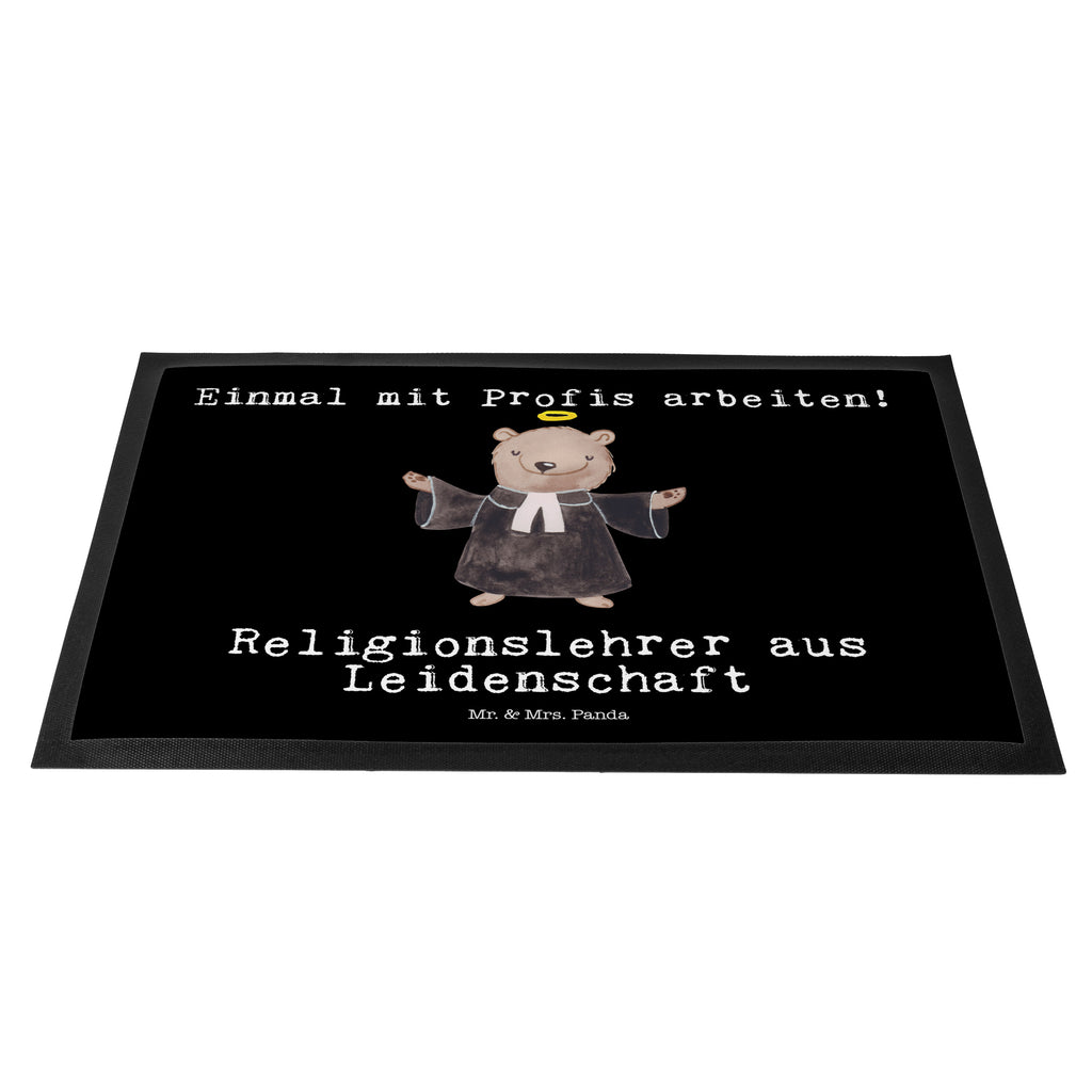 Fußmatte Religionslehrer aus Leidenschaft Türvorleger, Schmutzmatte, Fußabtreter, Matte, Schmutzfänger, Fußabstreifer, Schmutzfangmatte, Türmatte, Motivfußmatte, Haustürmatte, Vorleger, Beruf, Ausbildung, Jubiläum, Abschied, Rente, Kollege, Kollegin, Geschenk, Schenken, Arbeitskollege, Mitarbeiter, Firma, Danke, Dankeschön, Religionslehrer, Reli Lehrer, Schule, Grundschule