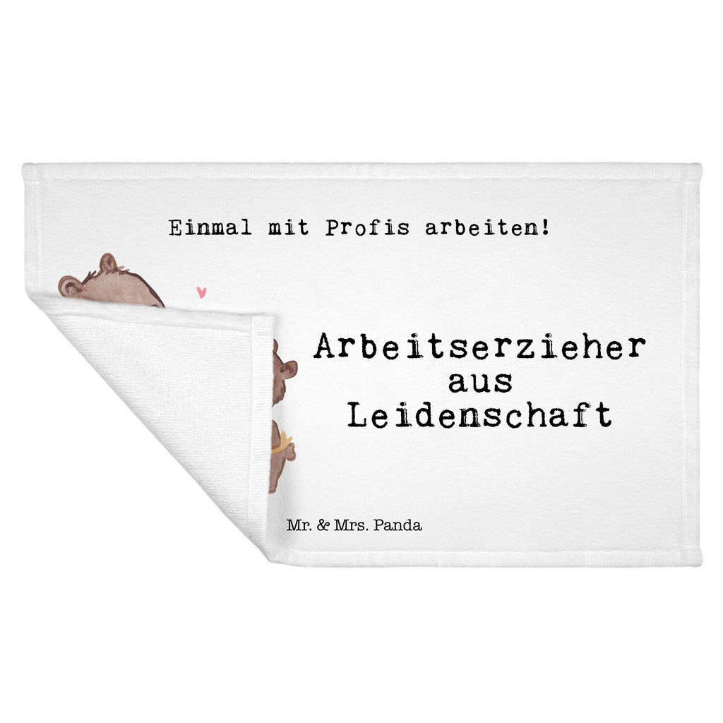 Gäste Handtuch Arbeitserzieher aus Leidenschaft Gästetuch, Reisehandtuch, Sport Handtuch, Frottier, Kinder Handtuch, Beruf, Ausbildung, Jubiläum, Abschied, Rente, Kollege, Kollegin, Geschenk, Schenken, Arbeitskollege, Mitarbeiter, Firma, Danke, Dankeschön, Arbeitserzieher, Arbeitspädagoge, Studium