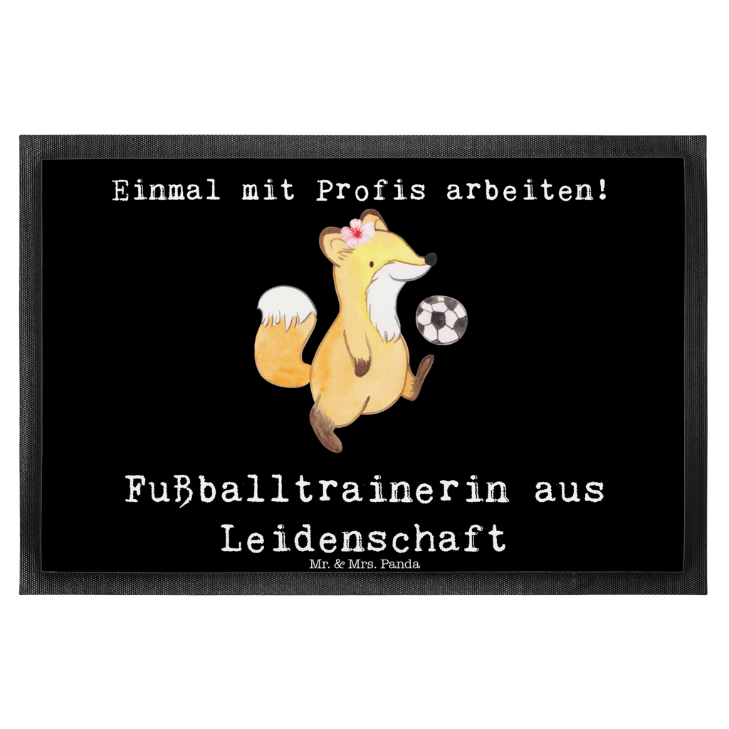 Fußmatte Fußballtrainerin aus Leidenschaft Fußballtrainerin, Fußballspiel, Glücksbringer, Verein Fußball,  Türvorleger, Schmutzmatte, Fußabtreter, Matte, Schmutzfänger, Fußabstreifer, Schmutzfangmatte, Türmatte, Motivfußmatte,  Haustürmatte, Vorleger  Beruf, Ausbildung, Jubiläum, Abschied, Rente, Kollege, Kollegin, Geschenk, Schenken, Arbeitskollege, Mitarbeiter, Firma, Danke, Dankeschön