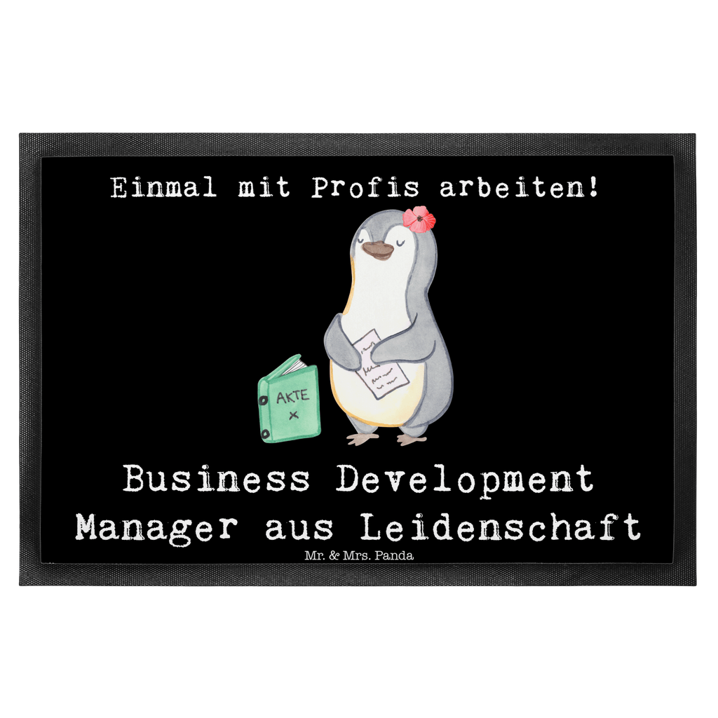 Fußmatte Business Development Manager aus Leidenschaft  Türvorleger, Schmutzmatte, Fußabtreter, Matte, Schmutzfänger, Fußabstreifer, Schmutzfangmatte, Türmatte, Motivfußmatte,  Haustürmatte, Vorleger  Beruf, Ausbildung, Jubiläum, Abschied, Rente, Kollege, Kollegin, Geschenk, Schenken, Arbeitskollege, Mitarbeiter, Firma, Danke, Dankeschön