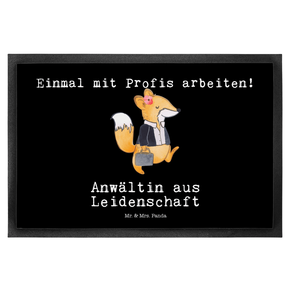 Fußmatte Anwältin aus Leidenschaft Anwältin, Juristin, Jurastudentin, Staatsexamen, Anwaltskanzlei Türvorleger, Schmutzmatte, Fußabtreter, Matte, Schmutzfänger, Fußabstreifer, Schmutzfangmatte, Türmatte, Motivfußmatte,  Haustürmatte, Vorleger  Beruf, Ausbildung, Jubiläum, Abschied, Rente, Kollege, Kollegin, Geschenk, Schenken, Arbeitskollege, Mitarbeiter, Firma, Danke, Dankeschön