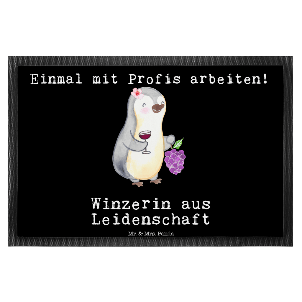 Fußmatte Winzerin aus Leidenschaft  Türvorleger, Schmutzmatte, Fußabtreter, Matte, Schmutzfänger, Fußabstreifer, Schmutzfangmatte, Türmatte, Motivfußmatte,  Haustürmatte, Vorleger  Beruf, Ausbildung, Jubiläum, Abschied, Rente, Kollege, Kollegin, Geschenk, Schenken, Arbeitskollege, Mitarbeiter, Firma, Danke, Dankeschön