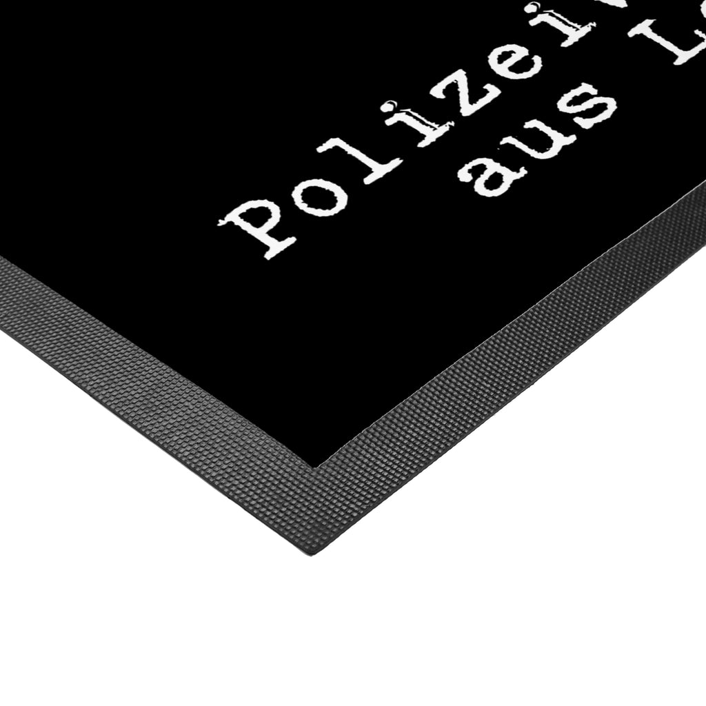 Fußmatte Polizeivollzugsbeamter aus Leidenschaft Polizeivollzugsbeamter, Polizist, Polizei Türvorleger, Schmutzmatte, Fußabtreter, Matte, Schmutzfänger, Fußabstreifer, Schmutzfangmatte, Türmatte, Motivfußmatte,  Haustürmatte, Vorleger  Beruf, Ausbildung, Jubiläum, Abschied, Rente, Kollege, Kollegin, Geschenk, Schenken, Arbeitskollege, Mitarbeiter, Firma, Danke, Dankeschön