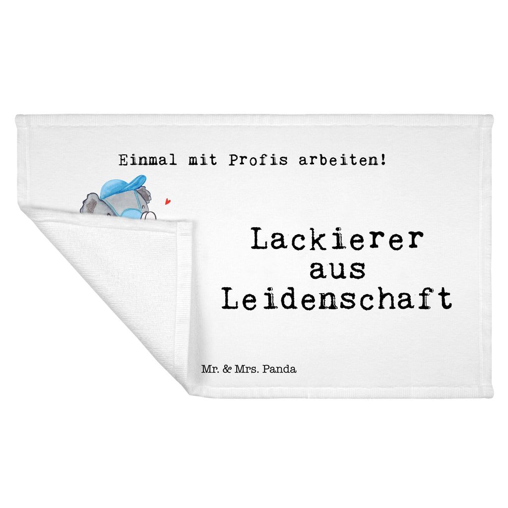 Gäste Handtuch Lackierer aus Leidenschaft Gästetuch, Reisehandtuch, Sport Handtuch, Frottier, Kinder Handtuch, Beruf, Ausbildung, Jubiläum, Abschied, Rente, Kollege, Kollegin, Geschenk, Schenken, Arbeitskollege, Mitarbeiter, Firma, Danke, Dankeschön, Lackierer, Lackierermeister, Werkstatt Lackierer, Gesellenprüfung