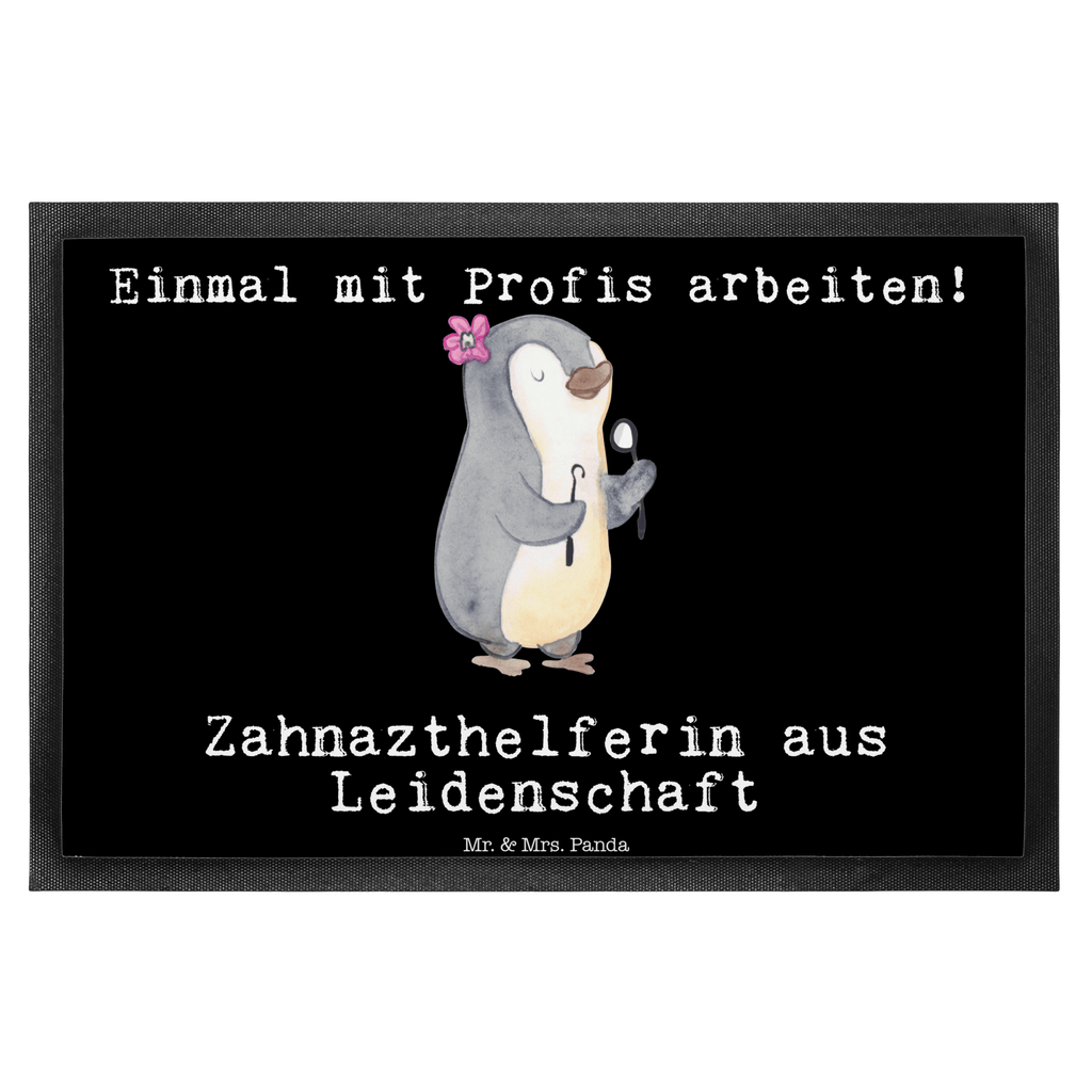Fußmatte Zahnarzthelferin aus Leidenschaft  Türvorleger, Schmutzmatte, Fußabtreter, Matte, Schmutzfänger, Fußabstreifer, Schmutzfangmatte, Türmatte, Motivfußmatte,  Haustürmatte, Vorleger  Beruf, Ausbildung, Jubiläum, Abschied, Rente, Kollege, Kollegin, Geschenk, Schenken, Arbeitskollege, Mitarbeiter, Firma, Danke, Dankeschön
