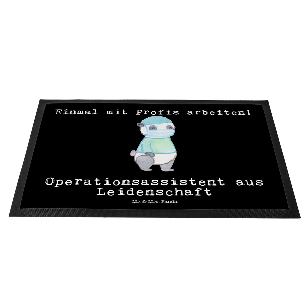 Fußmatte Operationsassistent aus Leidenschaft Operationsassistent, Operationstechnischer Assistent, OTA, OP Assistent, Operationsassistenz, Ausbildung,  Türvorleger, Schmutzmatte, Fußabtreter, Matte, Schmutzfänger, Fußabstreifer, Schmutzfangmatte, Türmatte, Motivfußmatte,  Haustürmatte, Vorleger  Beruf, Ausbildung, Jubiläum, Abschied, Rente, Kollege, Kollegin, Geschenk, Schenken, Arbeitskollege, Mitarbeiter, Firma, Danke, Dankeschön