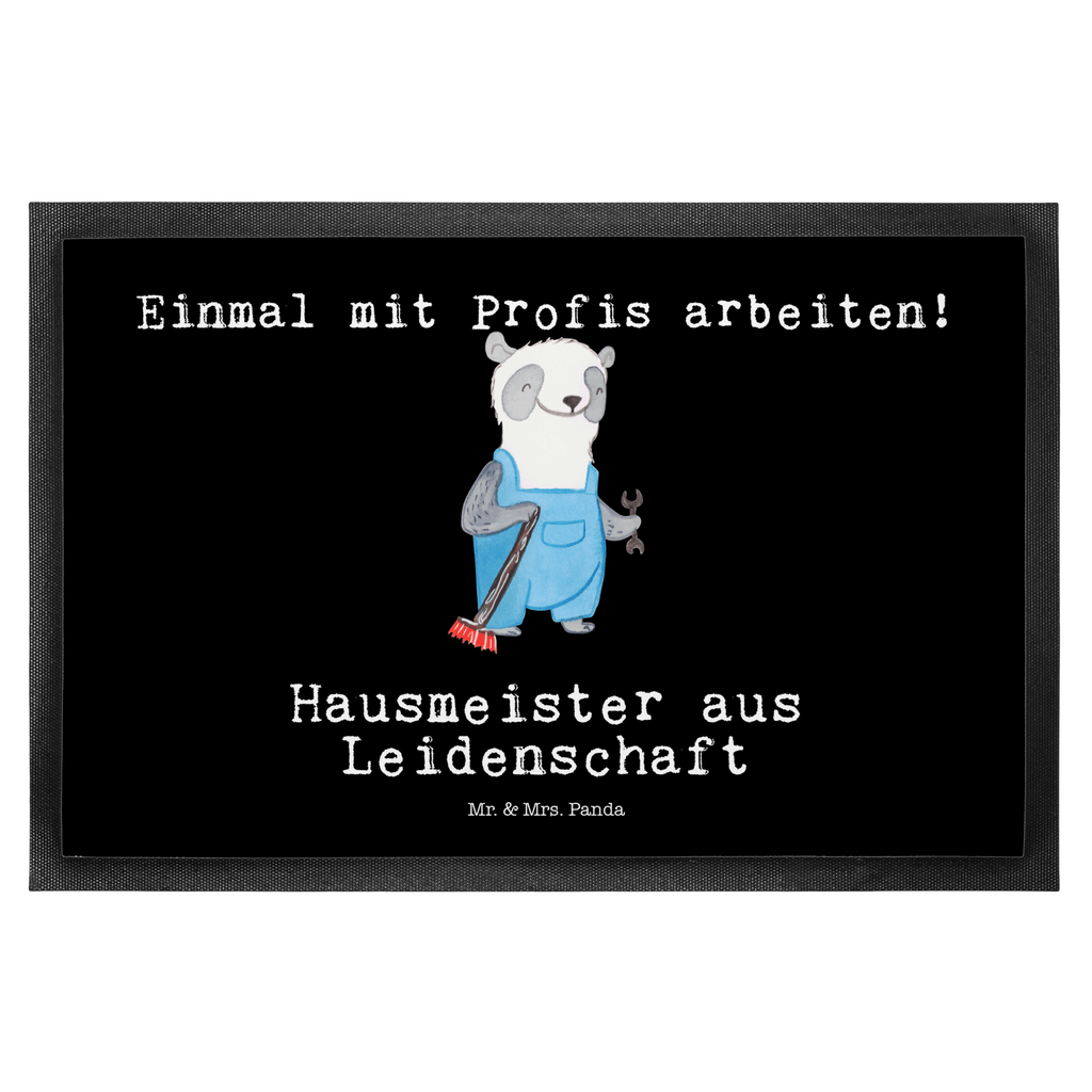 Fußmatte Hausmeister aus Leidenschaft Türvorleger, Schmutzmatte, Fußabtreter, Matte, Schmutzfänger, Fußabstreifer, Schmutzfangmatte, Türmatte, Motivfußmatte, Haustürmatte, Vorleger, Beruf, Ausbildung, Jubiläum, Abschied, Rente, Kollege, Kollegin, Geschenk, Schenken, Arbeitskollege, Mitarbeiter, Firma, Danke, Dankeschön, Hausmeister, Concierge, Hausverwalter, Facility Manager