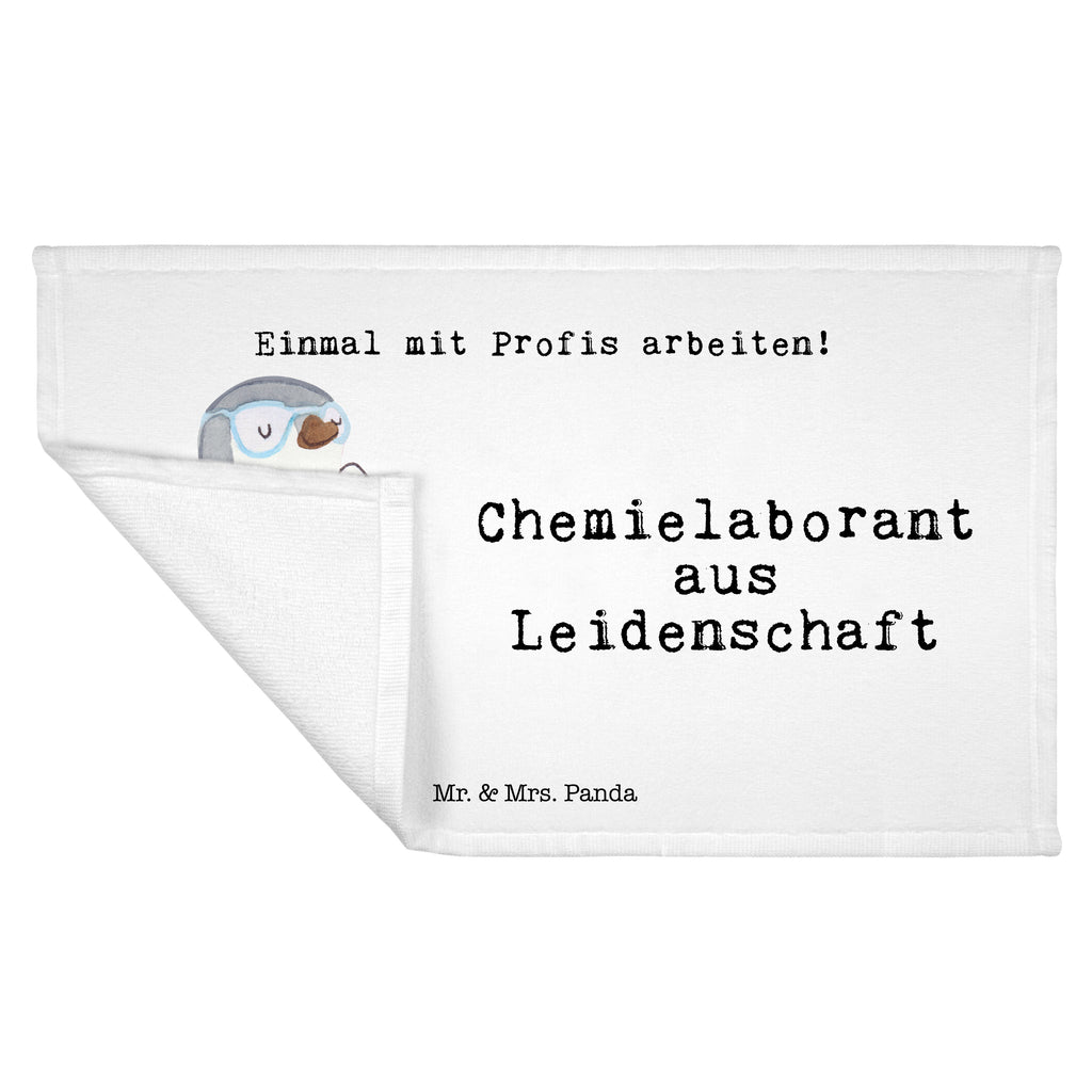 Gäste Handtuch Chemielaborant aus Leidenschaft Gästetuch, Reisehandtuch, Sport Handtuch, Frottier, Kinder Handtuch, Beruf, Ausbildung, Jubiläum, Abschied, Rente, Kollege, Kollegin, Geschenk, Schenken, Arbeitskollege, Mitarbeiter, Firma, Danke, Dankeschön, Chemiker, Chemielaborant, Naturwissenschaftler, Labor, Studium, Forschung, Wissenschaftler