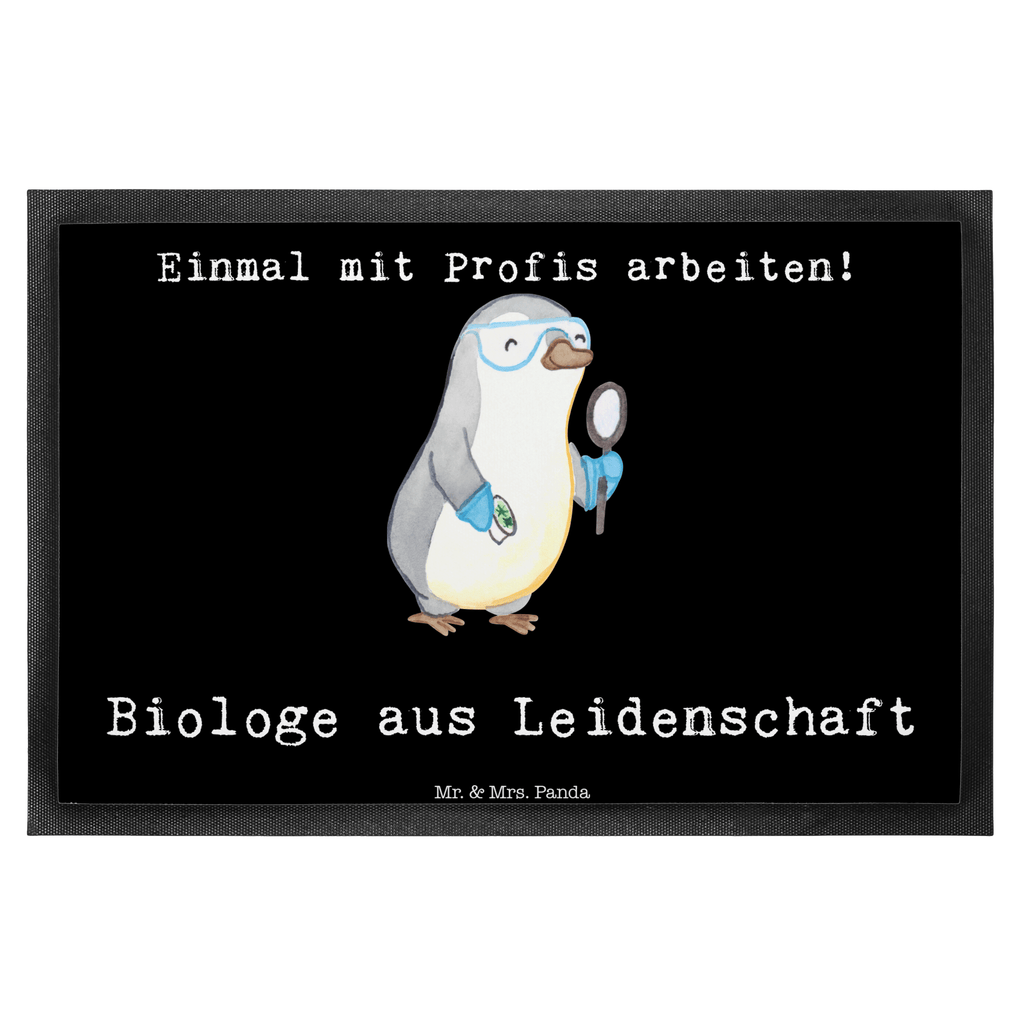 Fußmatte Biologe aus Leidenschaft Türvorleger, Schmutzmatte, Fußabtreter, Matte, Schmutzfänger, Fußabstreifer, Schmutzfangmatte, Türmatte, Motivfußmatte, Haustürmatte, Vorleger, Beruf, Ausbildung, Jubiläum, Abschied, Rente, Kollege, Kollegin, Geschenk, Schenken, Arbeitskollege, Mitarbeiter, Firma, Danke, Dankeschön, Biologe, Biologie, Naturwissenschaftler, Labor, Studium, Bachelor, Master