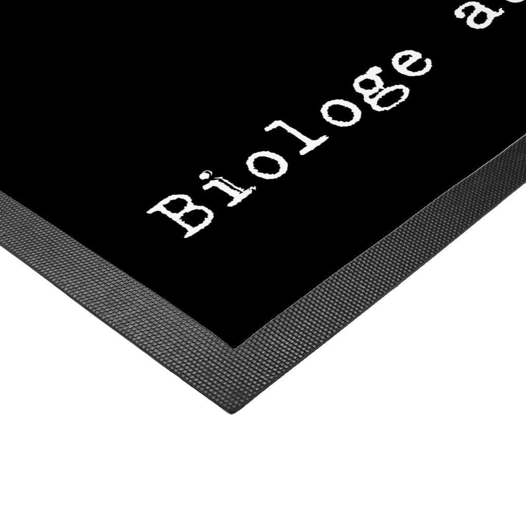 Fußmatte Biologe aus Leidenschaft Türvorleger, Schmutzmatte, Fußabtreter, Matte, Schmutzfänger, Fußabstreifer, Schmutzfangmatte, Türmatte, Motivfußmatte, Haustürmatte, Vorleger, Beruf, Ausbildung, Jubiläum, Abschied, Rente, Kollege, Kollegin, Geschenk, Schenken, Arbeitskollege, Mitarbeiter, Firma, Danke, Dankeschön, Biologe, Biologie, Naturwissenschaftler, Labor, Studium, Bachelor, Master