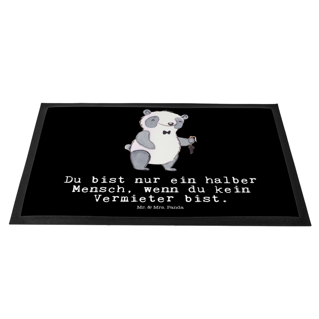 Fußmatte Vermieter mit Herz  Türvorleger, Schmutzmatte, Fußabtreter, Matte, Schmutzfänger, Fußabstreifer, Schmutzfangmatte, Türmatte, Motivfußmatte,  Haustürmatte, Vorleger  Beruf, Ausbildung, Jubiläum, Abschied, Rente, Kollege, Kollegin, Geschenk, Schenken, Arbeitskollege, Mitarbeiter, Firma, Danke, Dankeschön
