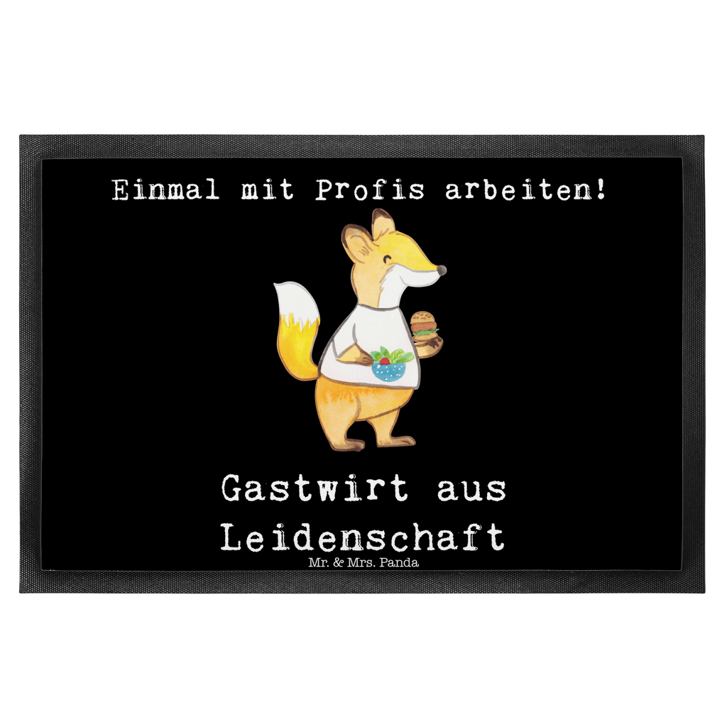 Fußmatte Gastwirt aus Leidenschaft Kneipenwirt, Gastwirt, Gaststätte, Kneipe, Eröffnung, Barkeeper, Bartender, Rum, Bar Türvorleger, Schmutzmatte, Fußabtreter, Matte, Schmutzfänger, Fußabstreifer, Schmutzfangmatte, Türmatte, Motivfußmatte,  Haustürmatte, Vorleger  Beruf, Ausbildung, Jubiläum, Abschied, Rente, Kollege, Kollegin, Geschenk, Schenken, Arbeitskollege, Mitarbeiter, Firma, Danke, Dankeschön