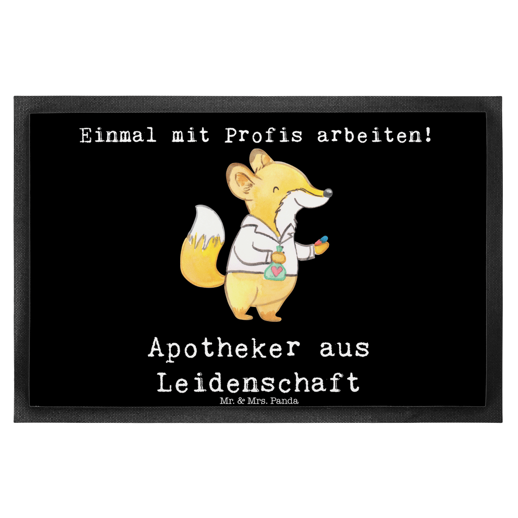 Fußmatte Apotheker aus Leidenschaft Apotheker, Pharmazie, Staatsexamen, Approbation, Eröffnung Apotheke Türvorleger, Schmutzmatte, Fußabtreter, Matte, Schmutzfänger, Fußabstreifer, Schmutzfangmatte, Türmatte, Motivfußmatte,  Haustürmatte, Vorleger  Beruf, Ausbildung, Jubiläum, Abschied, Rente, Kollege, Kollegin, Geschenk, Schenken, Arbeitskollege, Mitarbeiter, Firma, Danke, Dankeschön