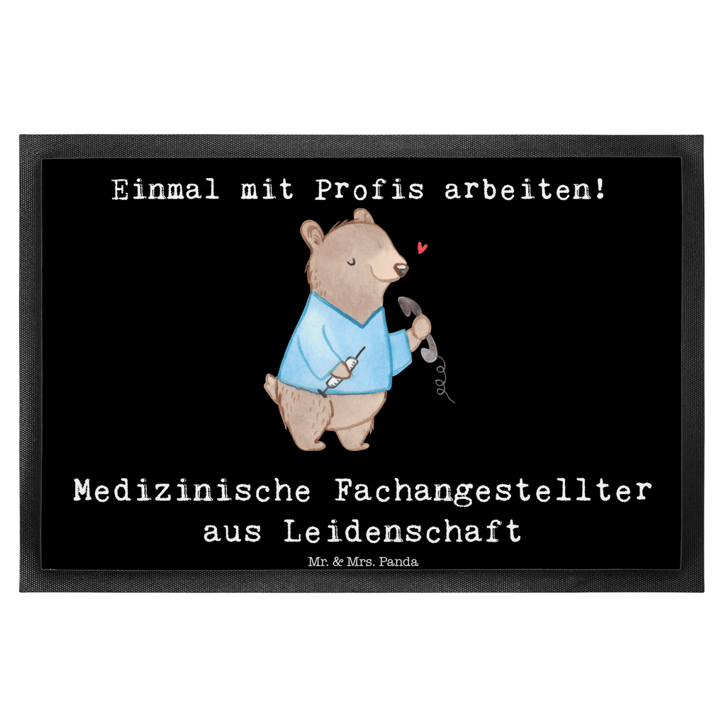 Fußmatte Medizinische Fachangestellter aus Leidenschaft Türvorleger, Schmutzmatte, Fußabtreter, Matte, Schmutzfänger, Fußabstreifer, Schmutzfangmatte, Türmatte, Motivfußmatte, Haustürmatte, Vorleger, Beruf, Ausbildung, Jubiläum, Abschied, Rente, Kollege, Kollegin, Geschenk, Schenken, Arbeitskollege, Mitarbeiter, Firma, Danke, Dankeschön, Arzthelfer, Medizinischer Fachangestellter, Sprechstundenhilfe