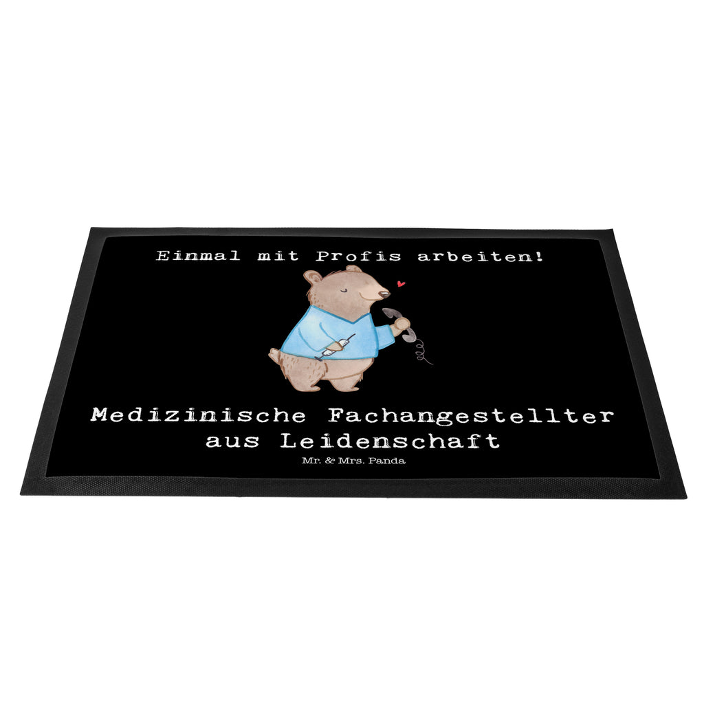 Fußmatte Medizinische Fachangestellter aus Leidenschaft Türvorleger, Schmutzmatte, Fußabtreter, Matte, Schmutzfänger, Fußabstreifer, Schmutzfangmatte, Türmatte, Motivfußmatte, Haustürmatte, Vorleger, Beruf, Ausbildung, Jubiläum, Abschied, Rente, Kollege, Kollegin, Geschenk, Schenken, Arbeitskollege, Mitarbeiter, Firma, Danke, Dankeschön, Arzthelfer, Medizinischer Fachangestellter, Sprechstundenhilfe