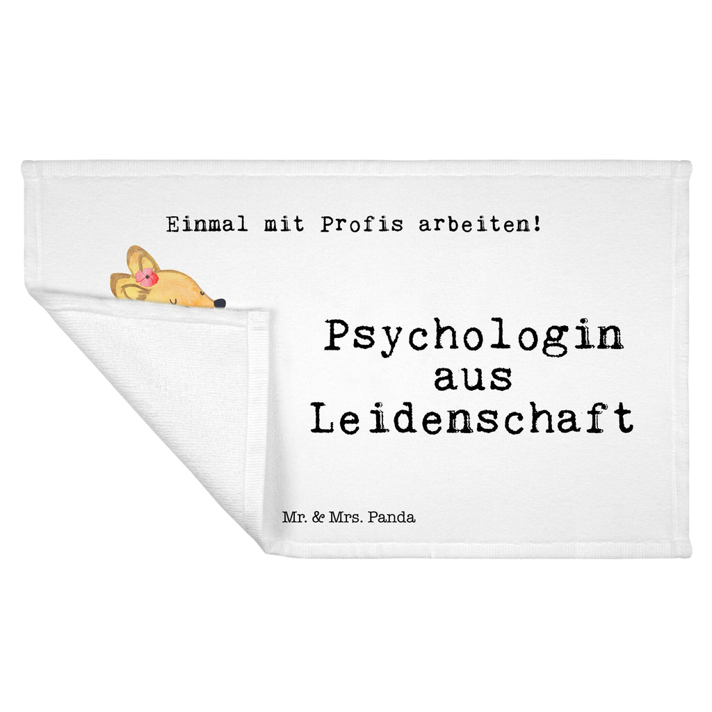 Gäste Handtuch Psychologin aus Leidenschaft Gästetuch, Reisehandtuch, Sport Handtuch, Frottier, Kinder Handtuch, Beruf, Ausbildung, Jubiläum, Abschied, Rente, Kollege, Kollegin, Geschenk, Schenken, Arbeitskollege, Mitarbeiter, Firma, Danke, Dankeschön