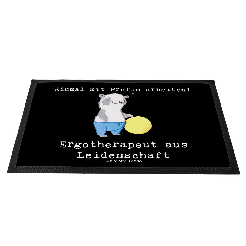 Fußmatte Ergotherapeut aus Leidenschaft Ergotherapeut, Ergotherapie, Ausbildung,  Türvorleger, Schmutzmatte, Fußabtreter, Matte, Schmutzfänger, Fußabstreifer, Schmutzfangmatte, Türmatte, Motivfußmatte,  Haustürmatte, Vorleger  Beruf, Ausbildung, Jubiläum, Abschied, Rente, Kollege, Kollegin, Geschenk, Schenken, Arbeitskollege, Mitarbeiter, Firma, Danke, Dankeschön