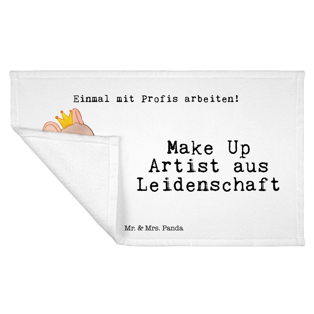 Gäste Handtuch Make Up Artist aus Leidenschaft Gästetuch, Reisehandtuch, Sport Handtuch, Frottier, Kinder Handtuch, Beruf, Ausbildung, Jubiläum, Abschied, Rente, Kollege, Kollegin, Geschenk, Schenken, Arbeitskollege, Mitarbeiter, Firma, Danke, Dankeschön, Kosmetiker, Make Up Artist, Maskenbildner, Visagist, Beauty Salon, Kosmetikstudio, Eröffnung