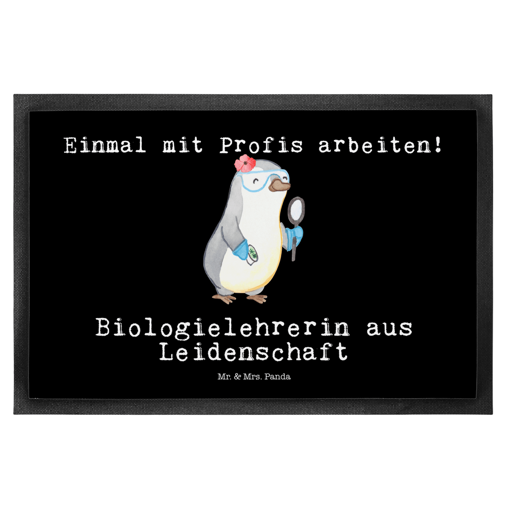 Fußmatte Biologielehrerin aus Leidenschaft Biologielehrerin, Biolehrerin, Biounterricht, Biologie, Schule, Grundschule,  Türvorleger, Schmutzmatte, Fußabtreter, Matte, Schmutzfänger, Fußabstreifer, Schmutzfangmatte, Türmatte, Motivfußmatte,  Haustürmatte, Vorleger  Beruf, Ausbildung, Jubiläum, Abschied, Rente, Kollege, Kollegin, Geschenk, Schenken, Arbeitskollege, Mitarbeiter, Firma, Danke, Dankeschön