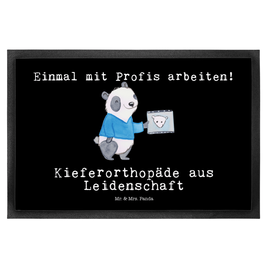 Fußmatte Kieferorthopäde aus Leidenschaft  Türvorleger, Schmutzmatte, Fußabtreter, Matte, Schmutzfänger, Fußabstreifer, Schmutzfangmatte, Türmatte, Motivfußmatte,  Haustürmatte, Vorleger  Beruf, Ausbildung, Jubiläum, Abschied, Rente, Kollege, Kollegin, Geschenk, Schenken, Arbeitskollege, Mitarbeiter, Firma, Danke, Dankeschön