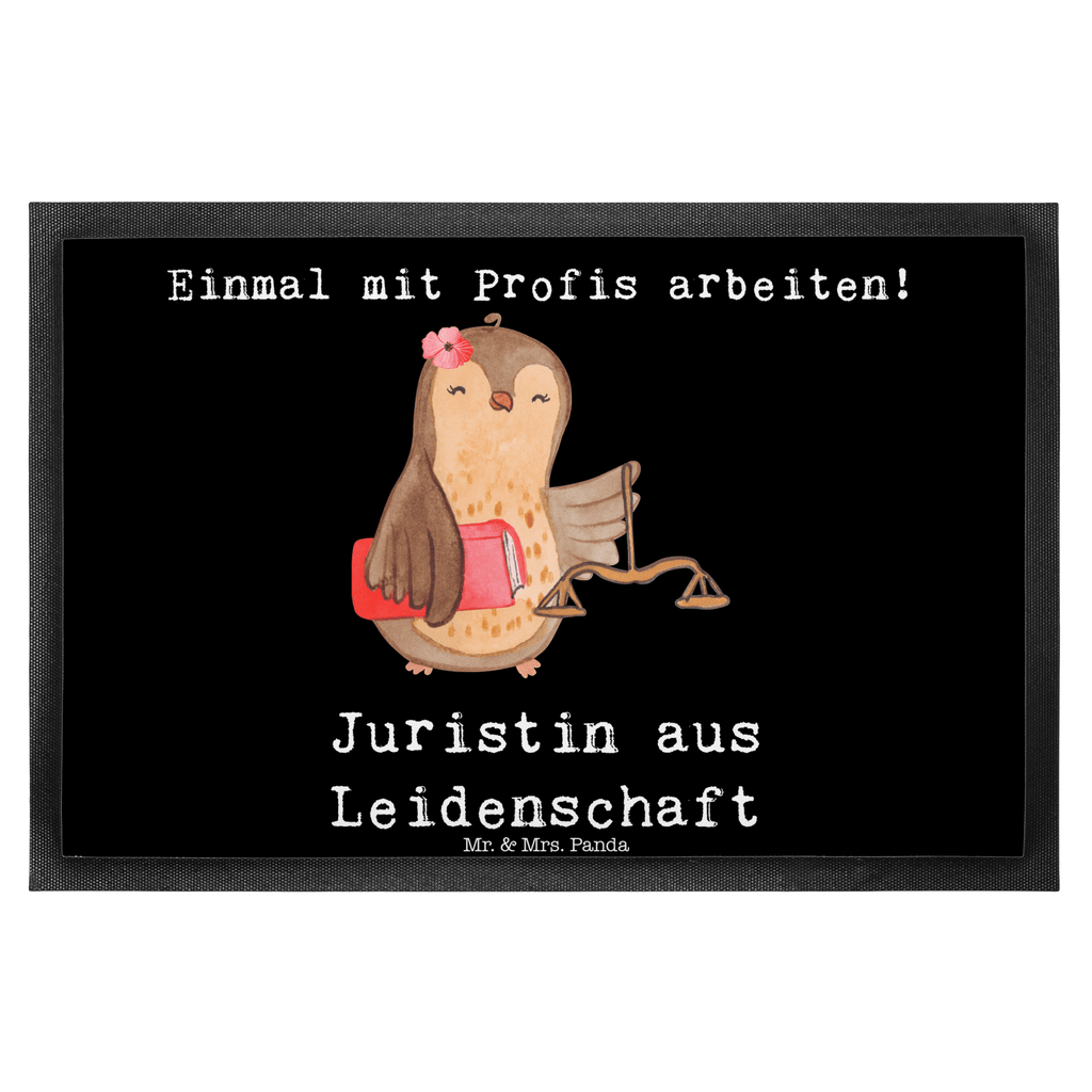 Fußmatte Juristin aus Leidenschaft Juristin, Anwältin, Jura Studium, Master of laws, Staatsexamen, Jurastudent, Anwaltskanzlei Türvorleger, Schmutzmatte, Fußabtreter, Matte, Schmutzfänger, Fußabstreifer, Schmutzfangmatte, Türmatte, Motivfußmatte,  Haustürmatte, Vorleger  Beruf, Ausbildung, Jubiläum, Abschied, Rente, Kollege, Kollegin, Geschenk, Schenken, Arbeitskollege, Mitarbeiter, Firma, Danke, Dankeschön