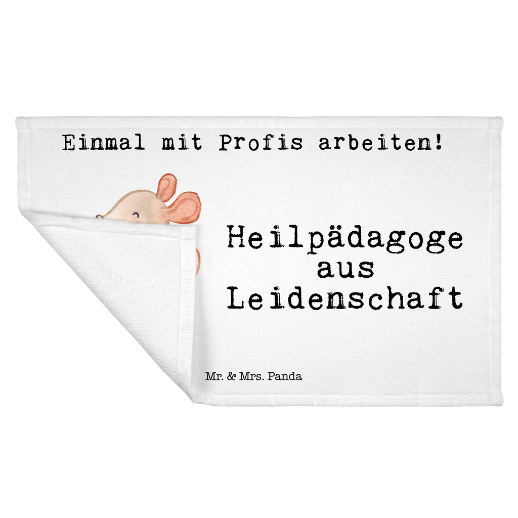 Gäste Handtuch Heilpädagoge aus Leidenschaft Gästetuch, Reisehandtuch, Sport Handtuch, Frottier, Kinder Handtuch, Beruf, Ausbildung, Jubiläum, Abschied, Rente, Kollege, Kollegin, Geschenk, Schenken, Arbeitskollege, Mitarbeiter, Firma, Danke, Dankeschön, Heilpädagoge, Heilpädagogik, Studium