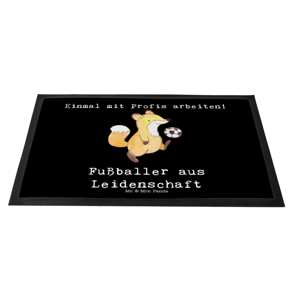 Fußmatte Fußballer aus Leidenschaft Fußballer, Fußballspieler, Profi Fußballer, Fußballspiel, Glücksbringer,  Türvorleger, Schmutzmatte, Fußabtreter, Matte, Schmutzfänger, Fußabstreifer, Schmutzfangmatte, Türmatte, Motivfußmatte,  Haustürmatte, Vorleger  Beruf, Ausbildung, Jubiläum, Abschied, Rente, Kollege, Kollegin, Geschenk, Schenken, Arbeitskollege, Mitarbeiter, Firma, Danke, Dankeschön