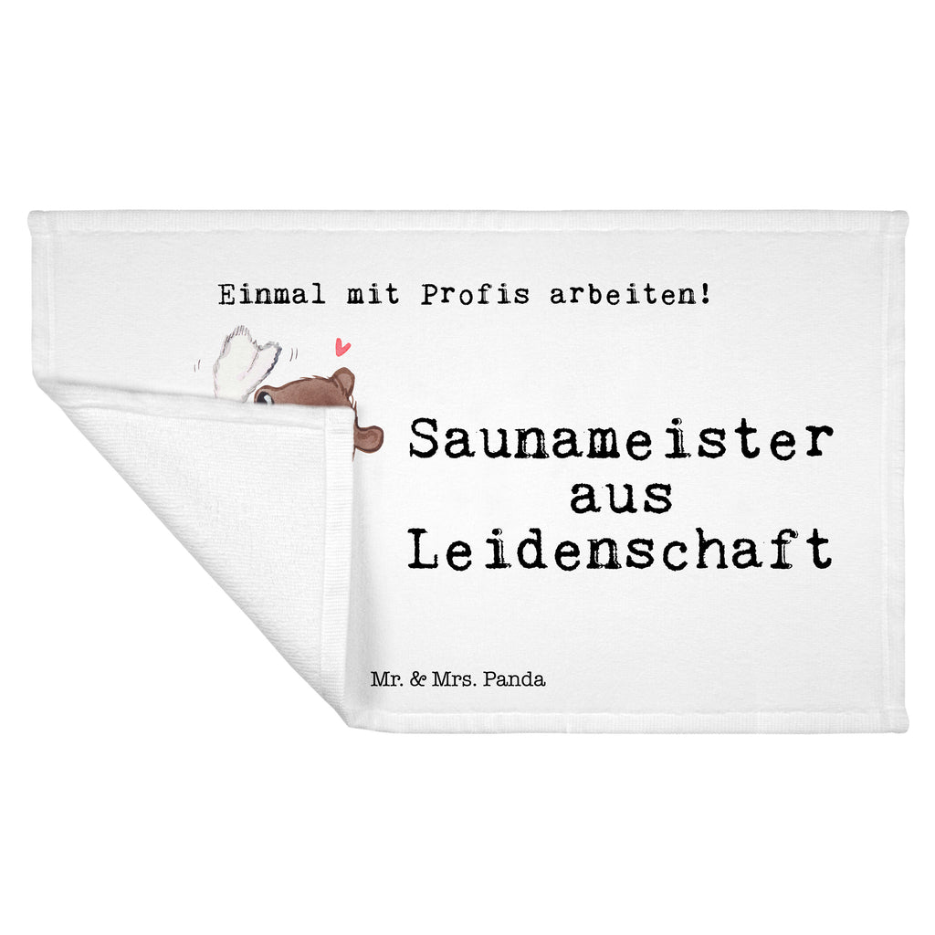 Gäste Handtuch Saunameister aus Leidenschaft Gästetuch, Reisehandtuch, Sport Handtuch, Frottier, Kinder Handtuch, Beruf, Ausbildung, Jubiläum, Abschied, Rente, Kollege, Kollegin, Geschenk, Schenken, Arbeitskollege, Mitarbeiter, Firma, Danke, Dankeschön