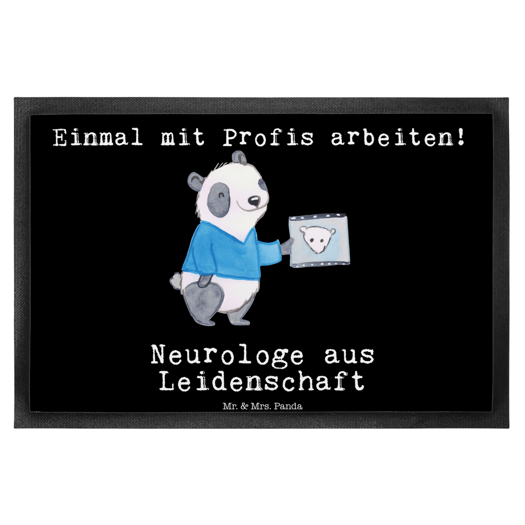 Fußmatte Neurologe aus Leidenschaft Neurologe, Neurologie, Mediziner, Medizinstudium,  Türvorleger, Schmutzmatte, Fußabtreter, Matte, Schmutzfänger, Fußabstreifer, Schmutzfangmatte, Türmatte, Motivfußmatte,  Haustürmatte, Vorleger  Beruf, Ausbildung, Jubiläum, Abschied, Rente, Kollege, Kollegin, Geschenk, Schenken, Arbeitskollege, Mitarbeiter, Firma, Danke, Dankeschön