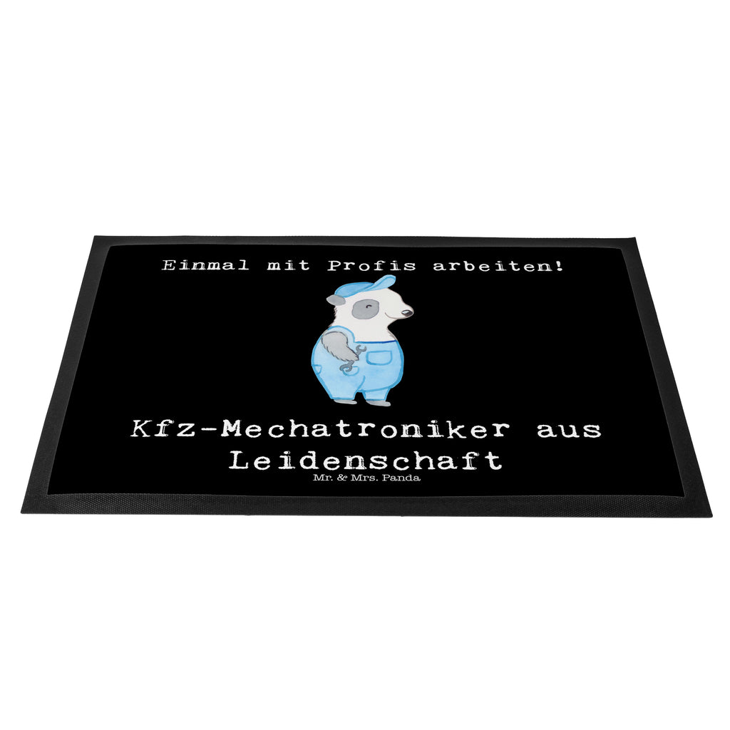 Fußmatte Kfz-Mechatroniker aus Leidenschaft Türvorleger, Schmutzmatte, Fußabtreter, Matte, Schmutzfänger, Fußabstreifer, Schmutzfangmatte, Türmatte, Motivfußmatte, Haustürmatte, Vorleger, Beruf, Ausbildung, Jubiläum, Abschied, Rente, Kollege, Kollegin, Geschenk, Schenken, Arbeitskollege, Mitarbeiter, Firma, Danke, Dankeschön, Kfz-Mechatroniker, Kraftfahrzeugmechaniker, Meister, Gesellenprüfung