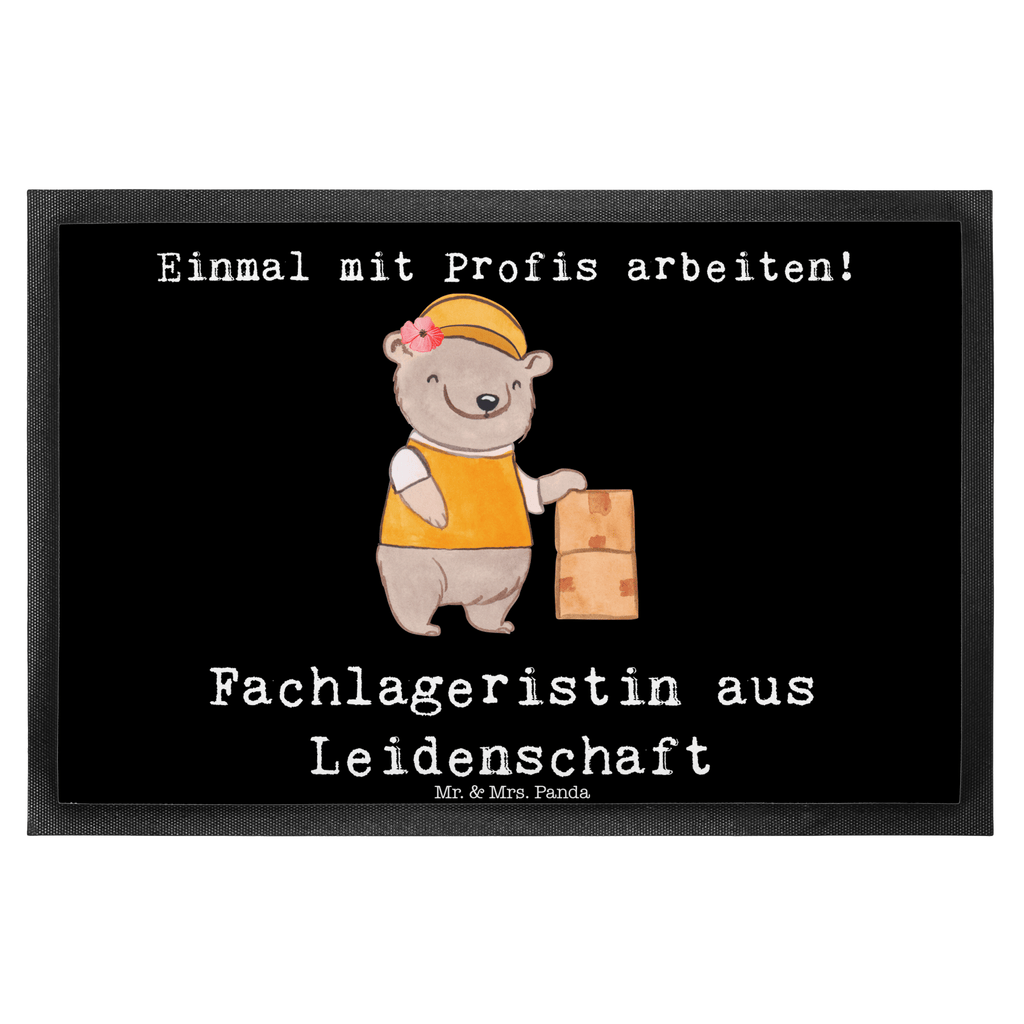 Fußmatte Fachlageristin aus Leidenschaft Türvorleger, Schmutzmatte, Fußabtreter, Matte, Schmutzfänger, Fußabstreifer, Schmutzfangmatte, Türmatte, Motivfußmatte, Haustürmatte, Vorleger, Beruf, Ausbildung, Jubiläum, Abschied, Rente, Kollege, Kollegin, Geschenk, Schenken, Arbeitskollege, Mitarbeiter, Firma, Danke, Dankeschön, Lagerarbeiterin, Fachlageristin, Lageristin, Lagerverwalterin