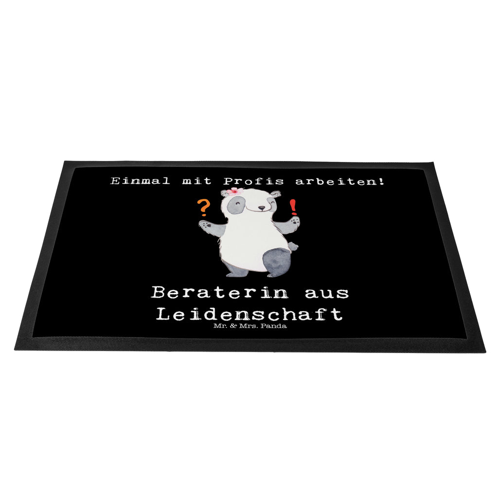 Fußmatte Beraterin aus Leidenschaft Türvorleger, Schmutzmatte, Fußabtreter, Matte, Schmutzfänger, Fußabstreifer, Schmutzfangmatte, Türmatte, Motivfußmatte, Haustürmatte, Vorleger, Beruf, Ausbildung, Jubiläum, Abschied, Rente, Kollege, Kollegin, Geschenk, Schenken, Arbeitskollege, Mitarbeiter, Firma, Danke, Dankeschön, Beraterin, Finanzberaterin, IT Beratung, Beratungsbüro, Eröffnung