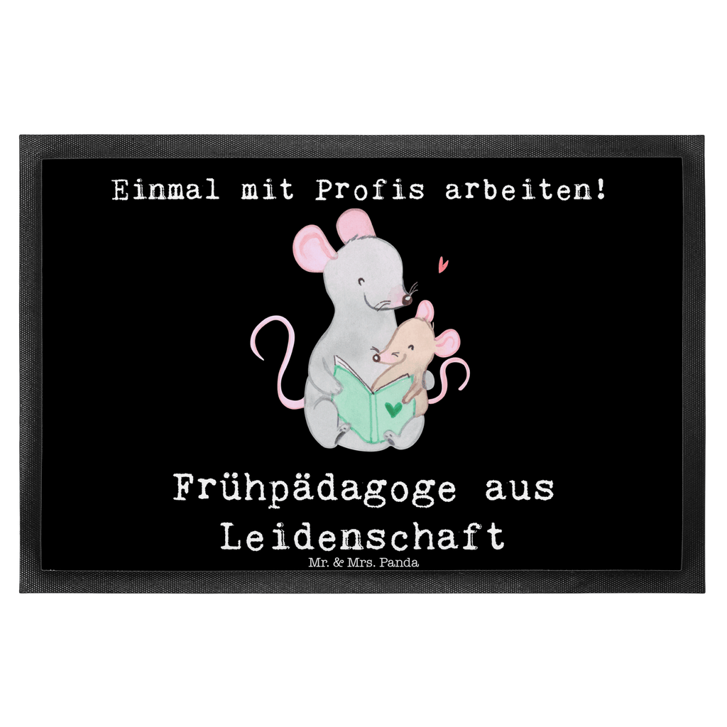 Fußmatte Frühpädagoge aus Leidenschaft Frühpädagoge, Frühpädagogik, Ausbildung, Studium,  Türvorleger, Schmutzmatte, Fußabtreter, Matte, Schmutzfänger, Fußabstreifer, Schmutzfangmatte, Türmatte, Motivfußmatte,  Haustürmatte, Vorleger  Beruf, Ausbildung, Jubiläum, Abschied, Rente, Kollege, Kollegin, Geschenk, Schenken, Arbeitskollege, Mitarbeiter, Firma, Danke, Dankeschön
