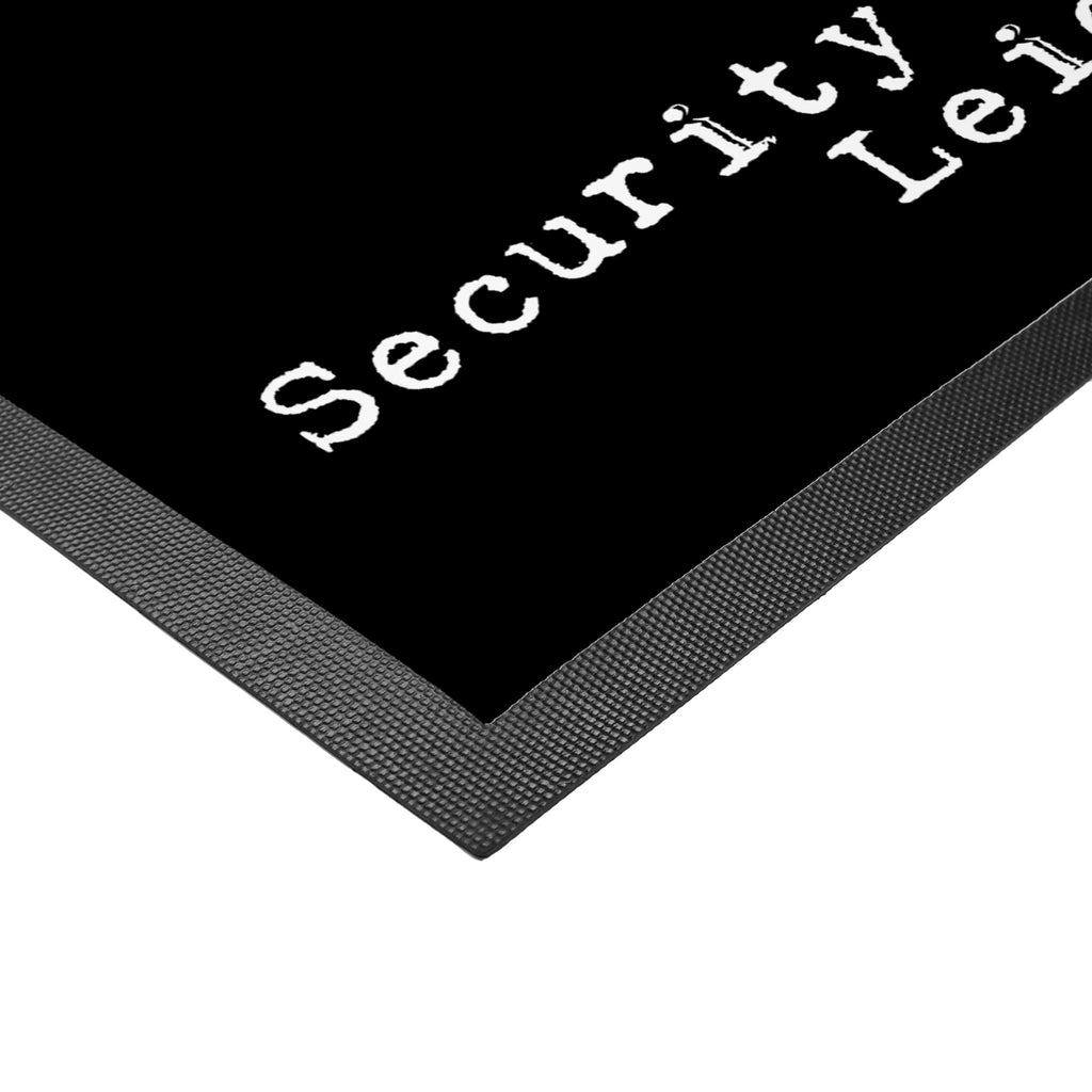 Fußmatte Security Mitarbeiter aus Leidenschaft Türvorleger, Schmutzmatte, Fußabtreter, Matte, Schmutzfänger, Fußabstreifer, Schmutzfangmatte, Türmatte, Motivfußmatte, Haustürmatte, Vorleger, Beruf, Ausbildung, Jubiläum, Abschied, Rente, Kollege, Kollegin, Geschenk, Schenken, Arbeitskollege, Mitarbeiter, Firma, Danke, Dankeschön