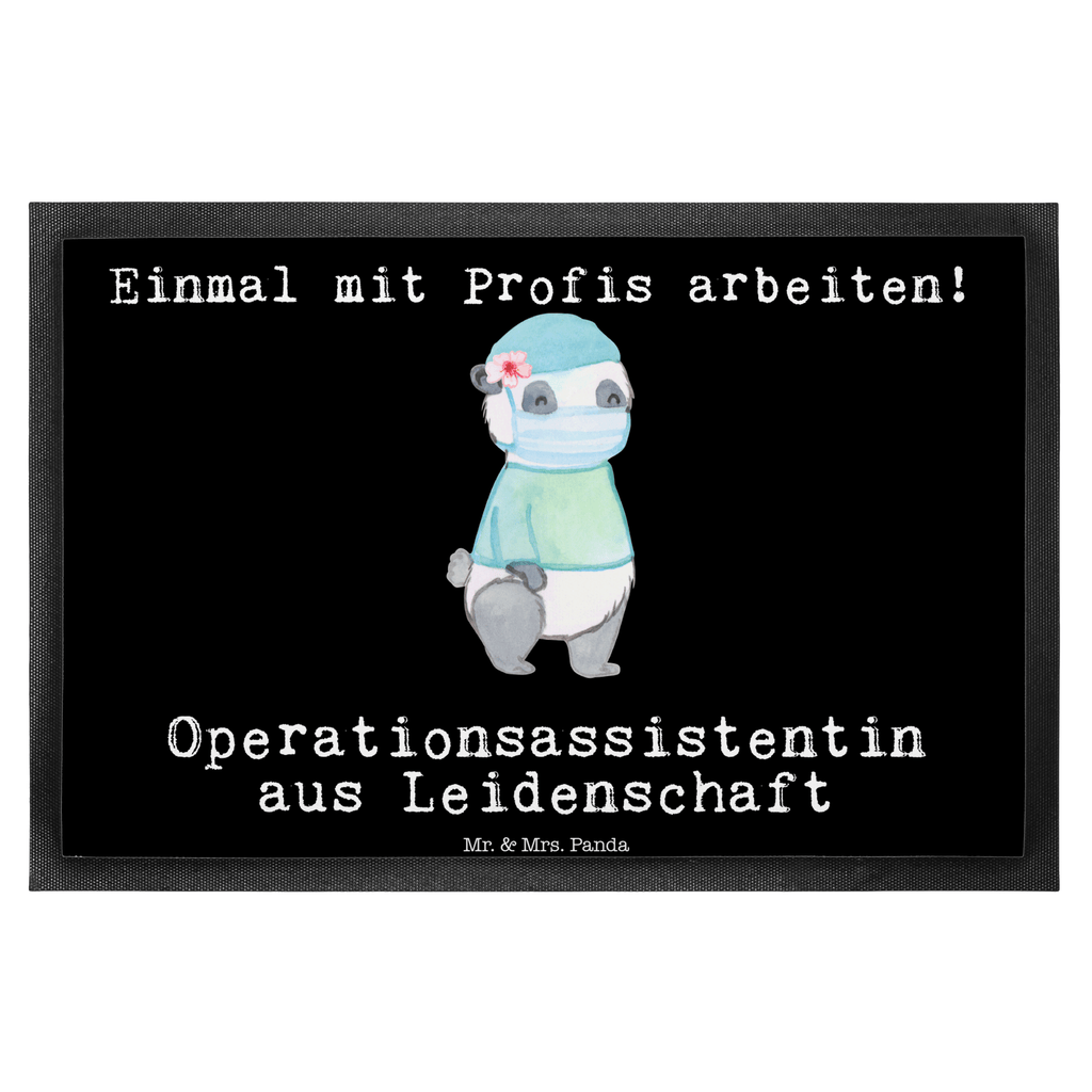 Fußmatte Operationsassistentin aus Leidenschaft Operationsassistentin, Operationstechnische Assistentin, OTA, OP Assistentin, Operationsassistenz, Ausbildung,  Türvorleger, Schmutzmatte, Fußabtreter, Matte, Schmutzfänger, Fußabstreifer, Schmutzfangmatte, Türmatte, Motivfußmatte,  Haustürmatte, Vorleger  Beruf, Ausbildung, Jubiläum, Abschied, Rente, Kollege, Kollegin, Geschenk, Schenken, Arbeitskollege, Mitarbeiter, Firma, Danke, Dankeschön