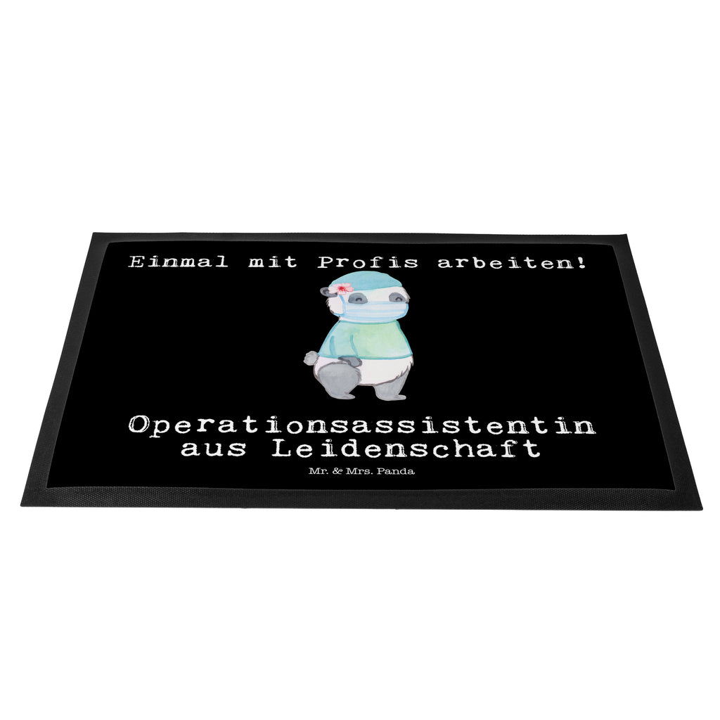 Fußmatte Operationsassistentin aus Leidenschaft Operationsassistentin, Operationstechnische Assistentin, OTA, OP Assistentin, Operationsassistenz, Ausbildung,  Türvorleger, Schmutzmatte, Fußabtreter, Matte, Schmutzfänger, Fußabstreifer, Schmutzfangmatte, Türmatte, Motivfußmatte,  Haustürmatte, Vorleger  Beruf, Ausbildung, Jubiläum, Abschied, Rente, Kollege, Kollegin, Geschenk, Schenken, Arbeitskollege, Mitarbeiter, Firma, Danke, Dankeschön