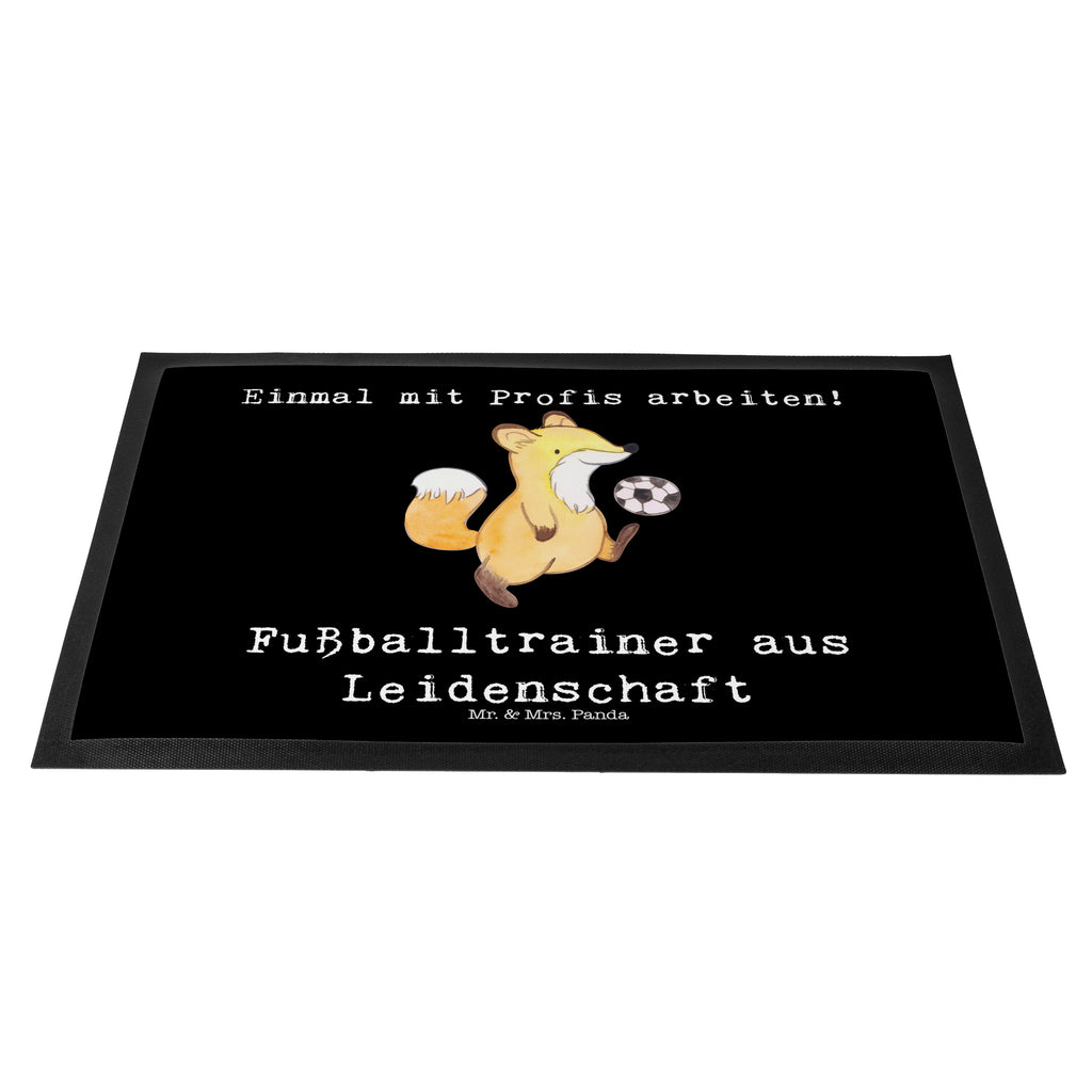 Fußmatte Fußballtrainer aus Leidenschaft Fußballtrainer, Fußballspiel, Glücksbringer, Verein Fußball,  Türvorleger, Schmutzmatte, Fußabtreter, Matte, Schmutzfänger, Fußabstreifer, Schmutzfangmatte, Türmatte, Motivfußmatte,  Haustürmatte, Vorleger  Beruf, Ausbildung, Jubiläum, Abschied, Rente, Kollege, Kollegin, Geschenk, Schenken, Arbeitskollege, Mitarbeiter, Firma, Danke, Dankeschön