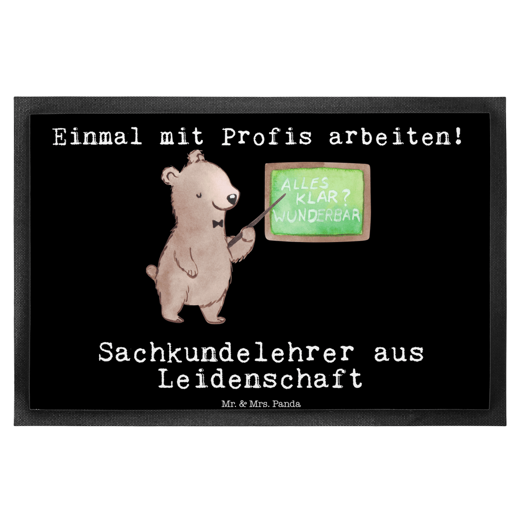 Fußmatte Sachkundelehrer aus Leidenschaft Türvorleger, Schmutzmatte, Fußabtreter, Matte, Schmutzfänger, Fußabstreifer, Schmutzfangmatte, Türmatte, Motivfußmatte, Haustürmatte, Vorleger, Beruf, Ausbildung, Jubiläum, Abschied, Rente, Kollege, Kollegin, Geschenk, Schenken, Arbeitskollege, Mitarbeiter, Firma, Danke, Dankeschön, Sachkundelehrer, Sachkundeunterricht, Schule, Grundschule