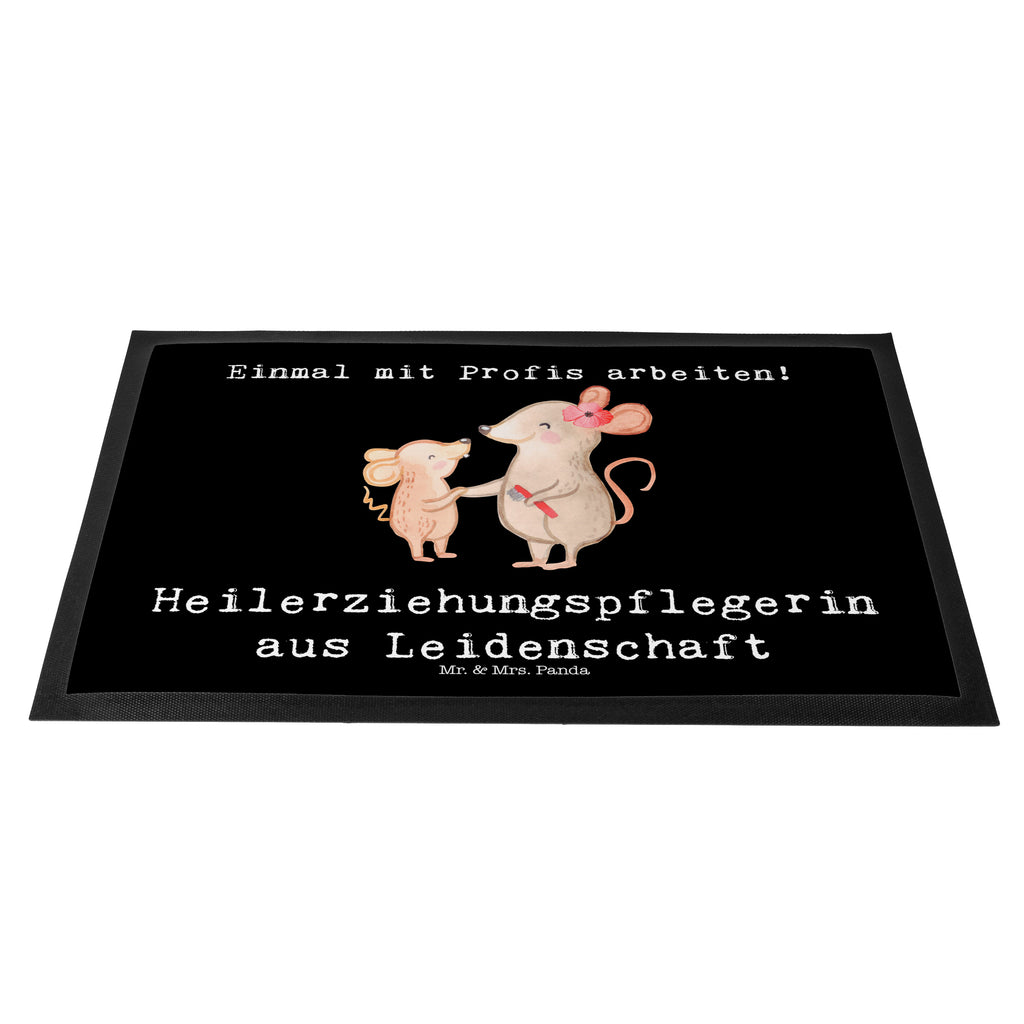 Fußmatte Heilerziehungspflegerin aus Leidenschaft Heilerziehungspflegerin, Heilpädagogin, Ausbildung Türvorleger, Schmutzmatte, Fußabtreter, Matte, Schmutzfänger, Fußabstreifer, Schmutzfangmatte, Türmatte, Motivfußmatte,  Haustürmatte, Vorleger  Beruf, Ausbildung, Jubiläum, Abschied, Rente, Kollege, Kollegin, Geschenk, Schenken, Arbeitskollege, Mitarbeiter, Firma, Danke, Dankeschön