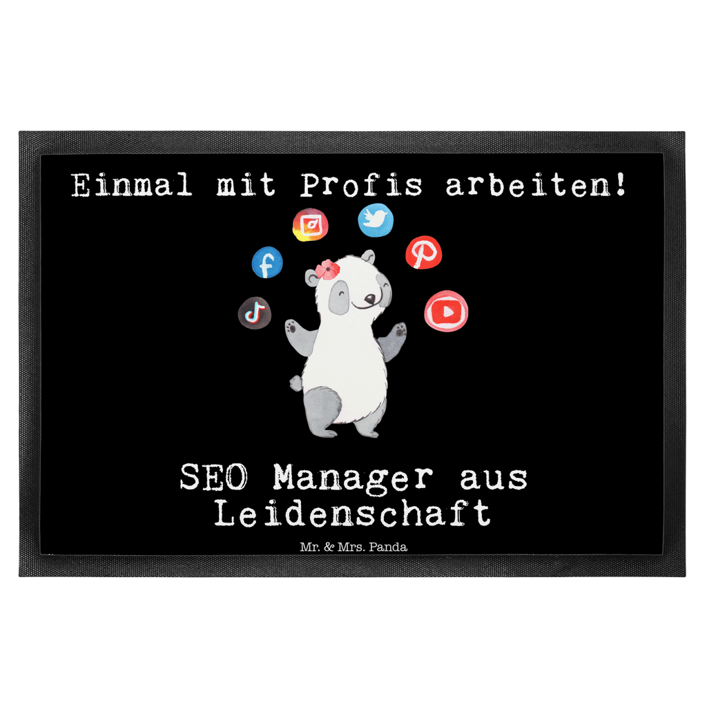 Fußmatte SEO Manager aus Leidenschaft SEO Manager, Suchmaschinenoptimierung, Digital Marketing  Türvorleger, Schmutzmatte, Fußabtreter, Matte, Schmutzfänger, Fußabstreifer, Schmutzfangmatte, Türmatte, Motivfußmatte,  Haustürmatte, Vorleger  Beruf, Ausbildung, Jubiläum, Abschied, Rente, Kollege, Kollegin, Geschenk, Schenken, Arbeitskollege, Mitarbeiter, Firma, Danke, Dankeschön