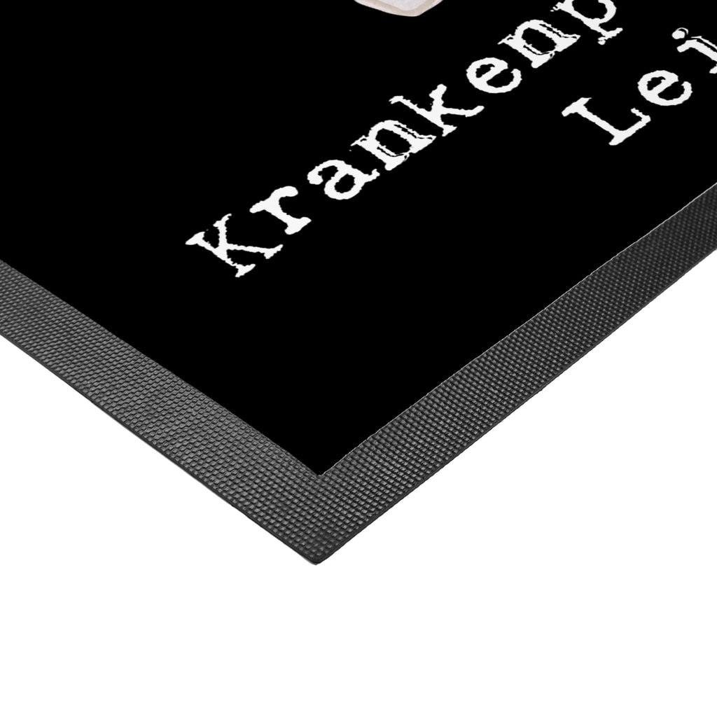 Fußmatte Krankenpflegehelfer aus Leidenschaft Krankenpflegehelfer, Pflegehelfer, Ausbildung, Pflegekraft,  Türvorleger, Schmutzmatte, Fußabtreter, Matte, Schmutzfänger, Fußabstreifer, Schmutzfangmatte, Türmatte, Motivfußmatte,  Haustürmatte, Vorleger  Beruf, Ausbildung, Jubiläum, Abschied, Rente, Kollege, Kollegin, Geschenk, Schenken, Arbeitskollege, Mitarbeiter, Firma, Danke, Dankeschön