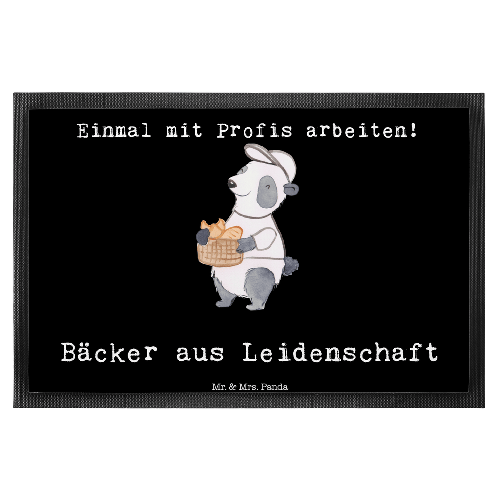 Fußmatte Bäcker aus Leidenschaft Bäcker, Konditor, Brotbäcker, Bäckerei, Backstube, Bäckerladen, Brotmanufaktur,  Türvorleger, Schmutzmatte, Fußabtreter, Matte, Schmutzfänger, Fußabstreifer, Schmutzfangmatte, Türmatte, Motivfußmatte,  Haustürmatte, Vorleger  Beruf, Ausbildung, Jubiläum, Abschied, Rente, Kollege, Kollegin, Geschenk, Schenken, Arbeitskollege, Mitarbeiter, Firma, Danke, Dankeschön