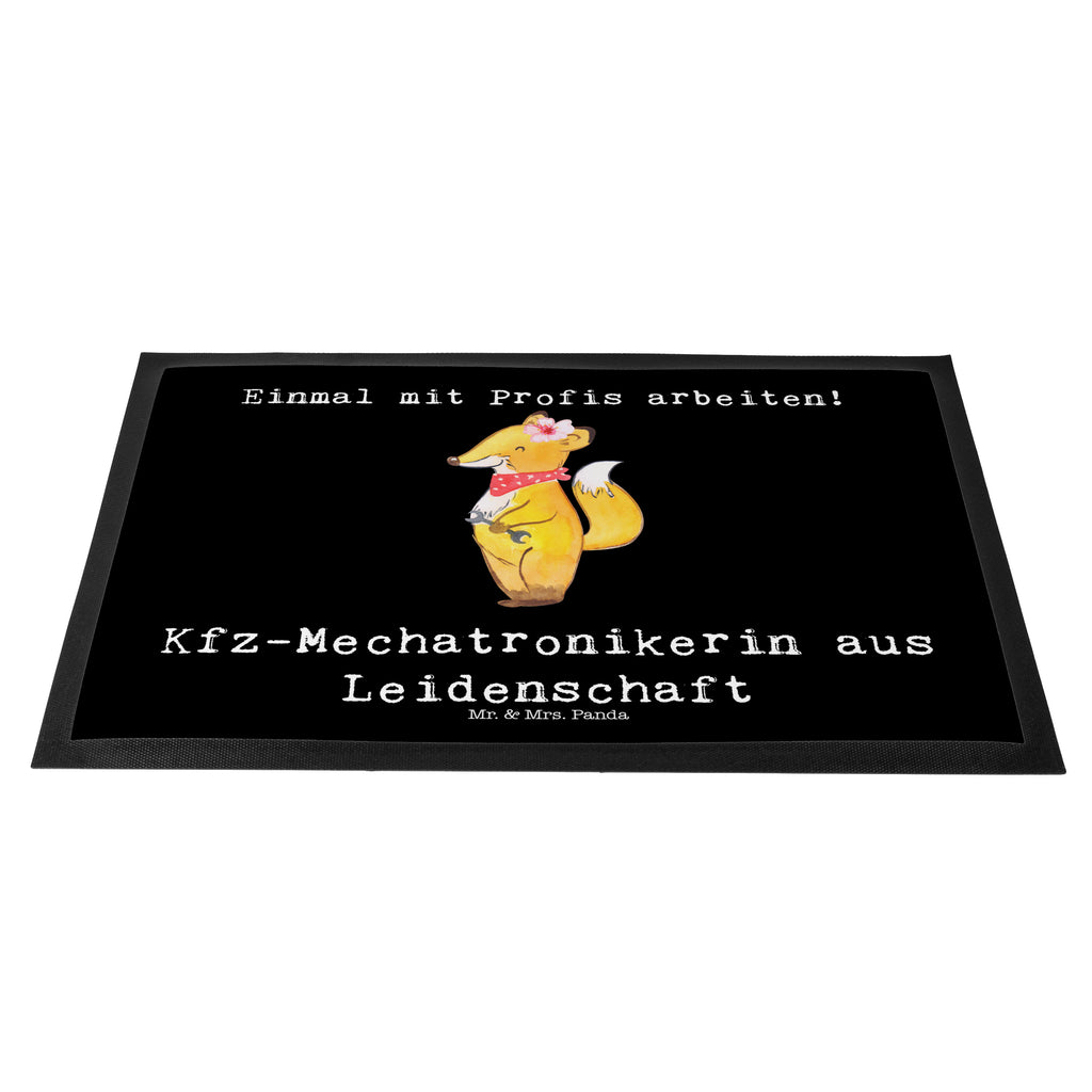 Fußmatte Kfz-Mechatronikerin aus Leidenschaft Türvorleger, Schmutzmatte, Fußabtreter, Matte, Schmutzfänger, Fußabstreifer, Schmutzfangmatte, Türmatte, Motivfußmatte, Haustürmatte, Vorleger, Beruf, Ausbildung, Jubiläum, Abschied, Rente, Kollege, Kollegin, Geschenk, Schenken, Arbeitskollege, Mitarbeiter, Firma, Danke, Dankeschön, Kfz-Mechatronikerin, Kraftfahrzeugmechanikerin, Meisterin, Gesellenprüfung